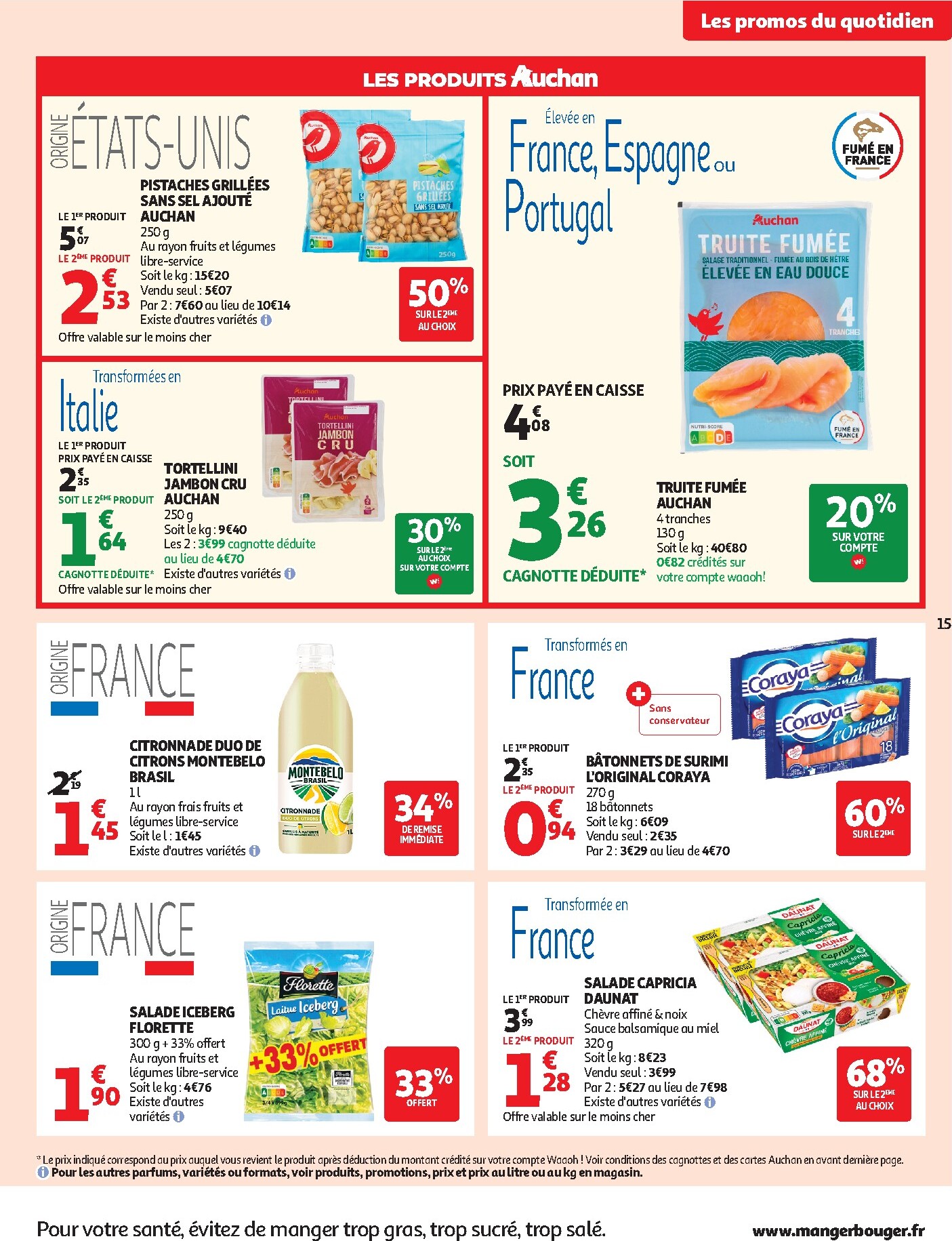 auchan - Flyer Auchan - Saveurs d'été supers pour la semaine prochaine du du mardi 28/07/2026 au du samedi 08/08/2026 - page: 15