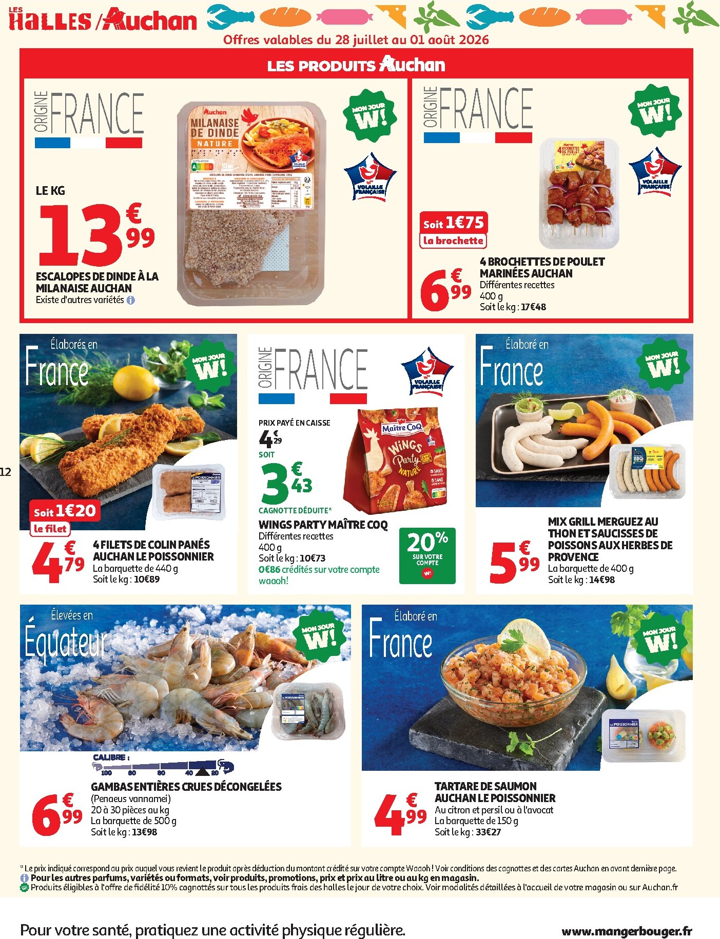 auchan - Flyer Auchan - Saveurs d'été supers pour la semaine prochaine du du mardi 28/07/2026 au du samedi 08/08/2026 - page: 12