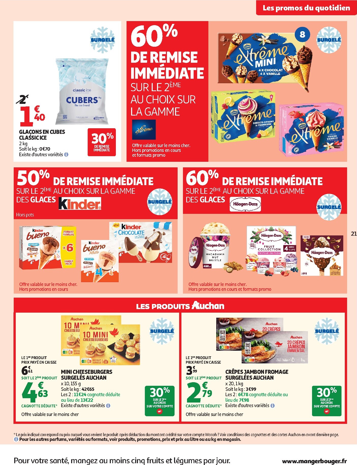 auchan - Flyer Auchan - Saveurs d'été supers pour la semaine prochaine du du mardi 28/07/2026 au du samedi 08/08/2026 - page: 21