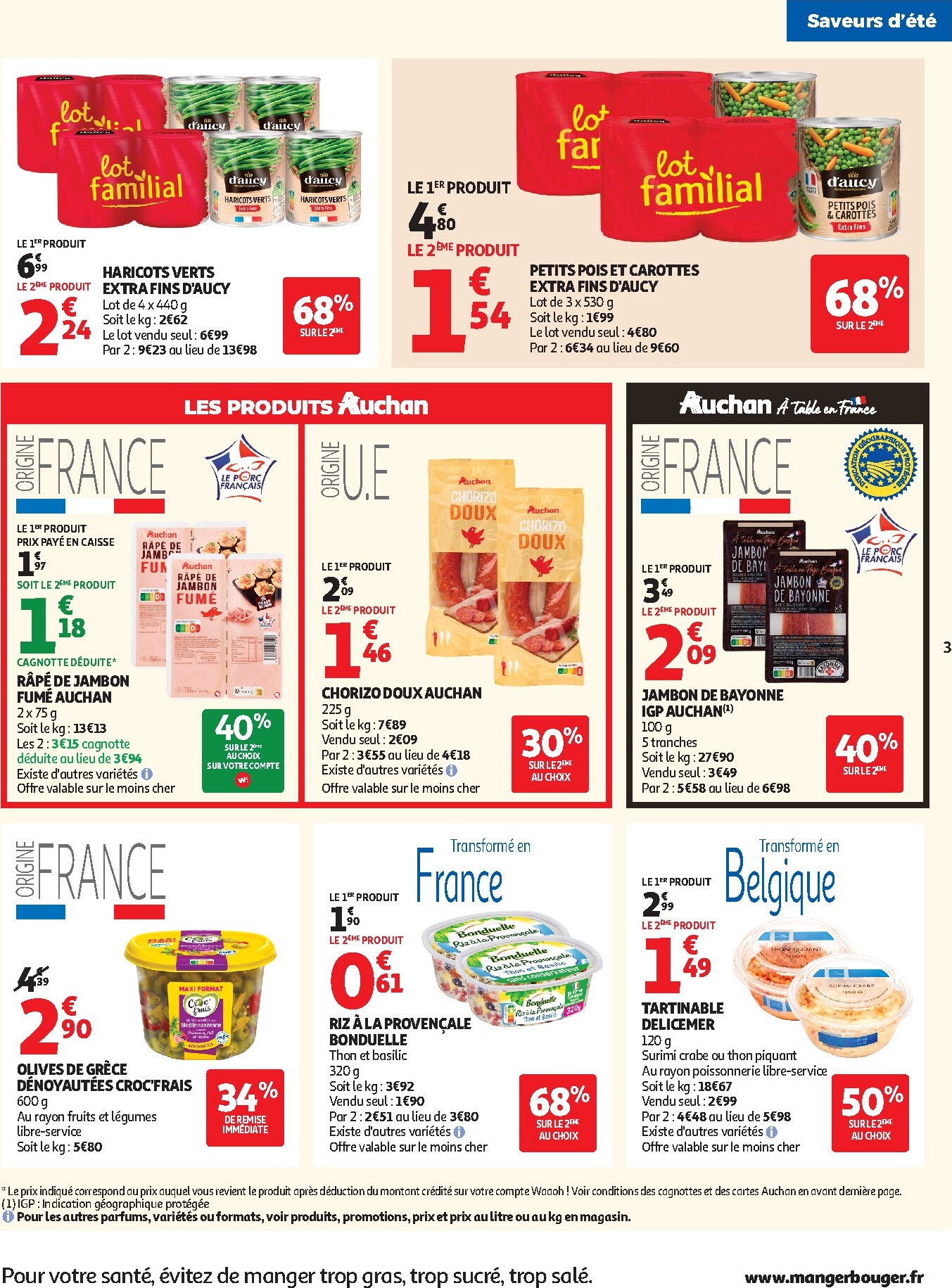 auchan - Flyer Auchan - Saveurs d'été supers pour la semaine prochaine du du mardi 28/07/2026 au du samedi 08/08/2026 - page: 3