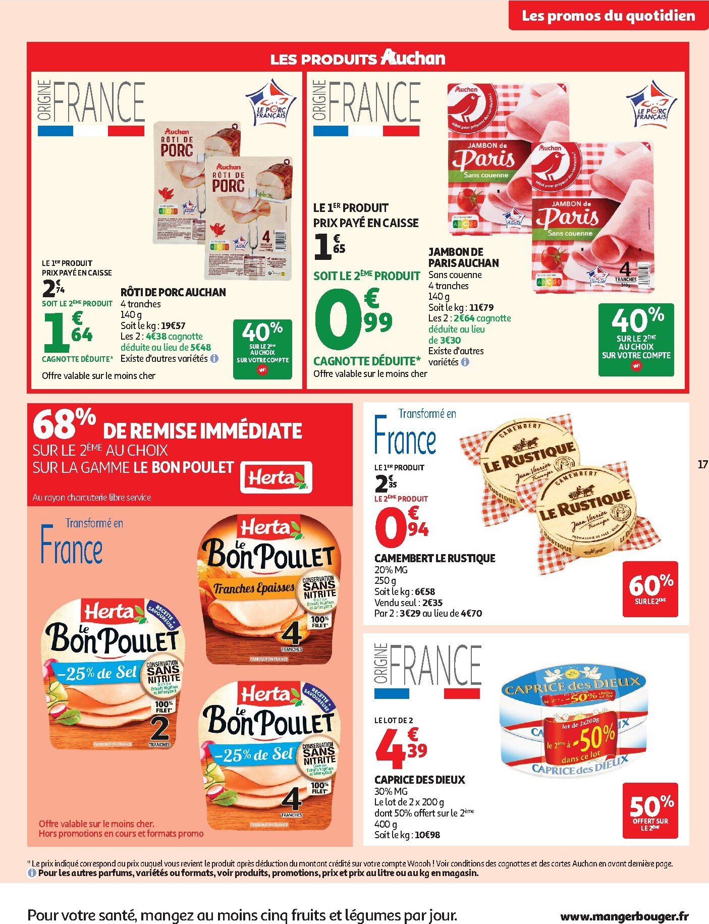 auchan - Flyer Auchan - Saveurs d'été supers pour la semaine prochaine du du mardi 28/07/2026 au du samedi 08/08/2026 - page: 17