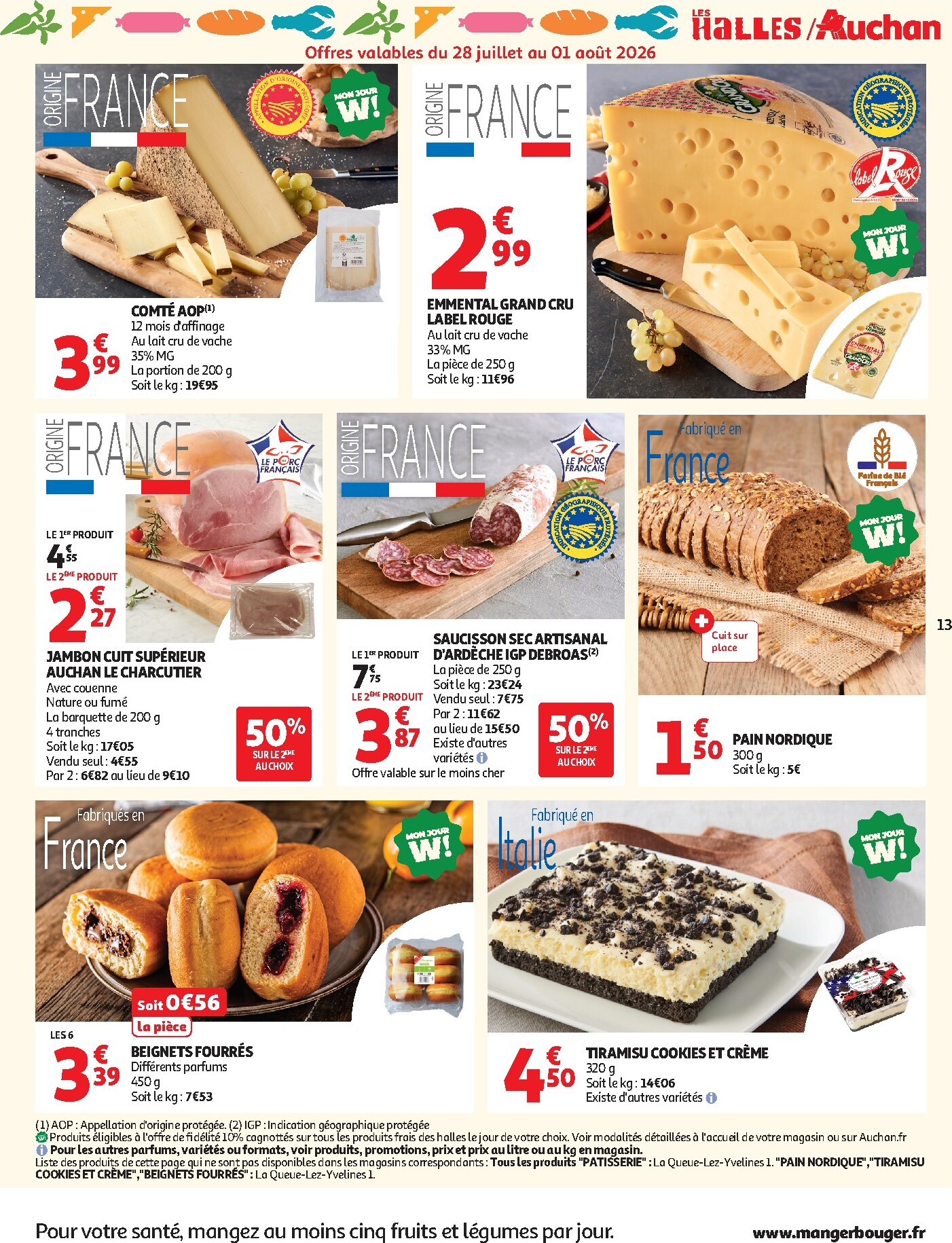 auchan - Flyer Auchan - Saveurs d'été supers pour la semaine prochaine du du mardi 28/07/2026 au du samedi 08/08/2026 - page: 13