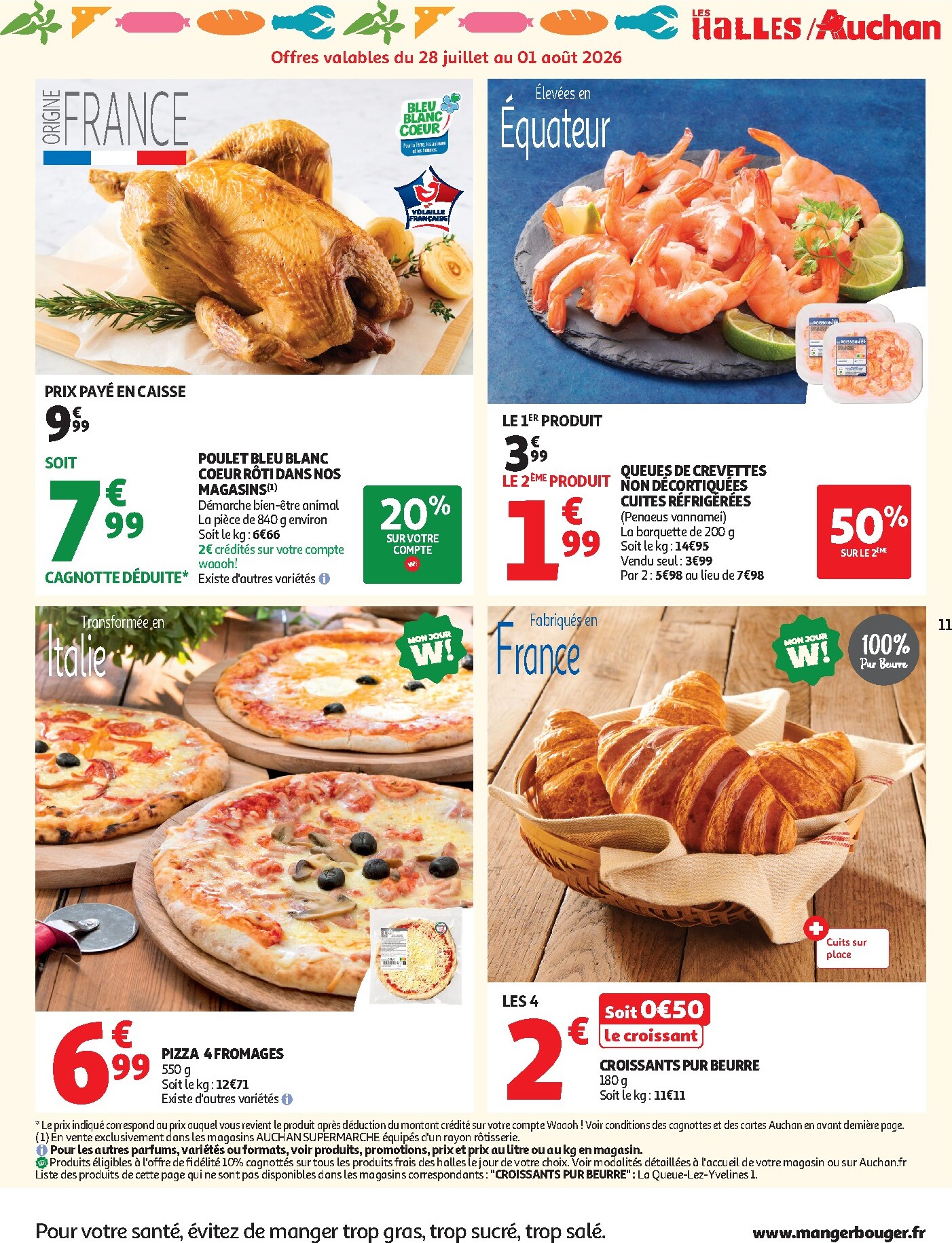 auchan - Flyer Auchan - Saveurs d'été supers pour la semaine prochaine du du mardi 28/07/2026 au du samedi 08/08/2026 - page: 11