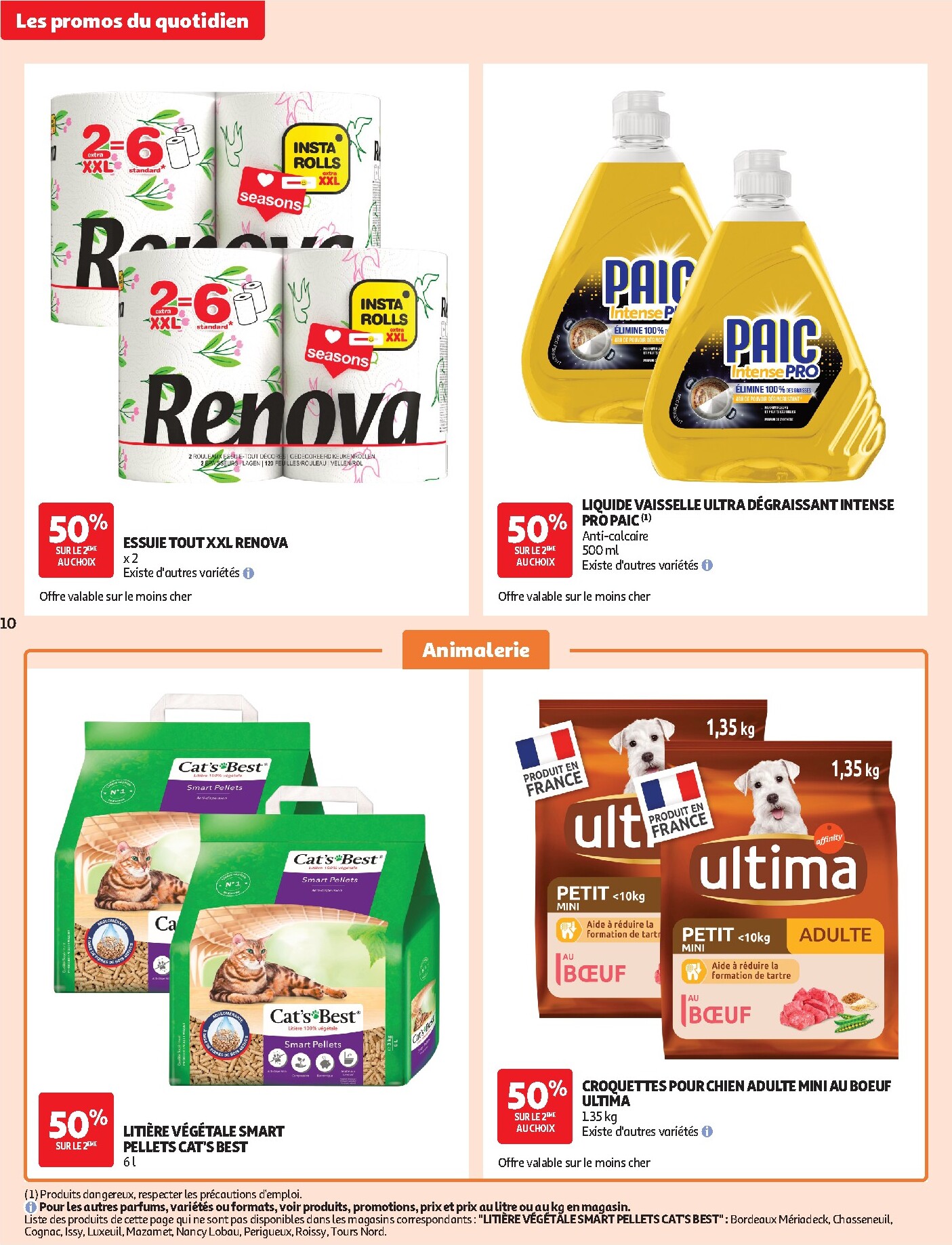 auchan - Flyer Auchan pour la semaine prochaine du du mardi 28/07/2026 au du dimanche 09/08/2026 - page: 10