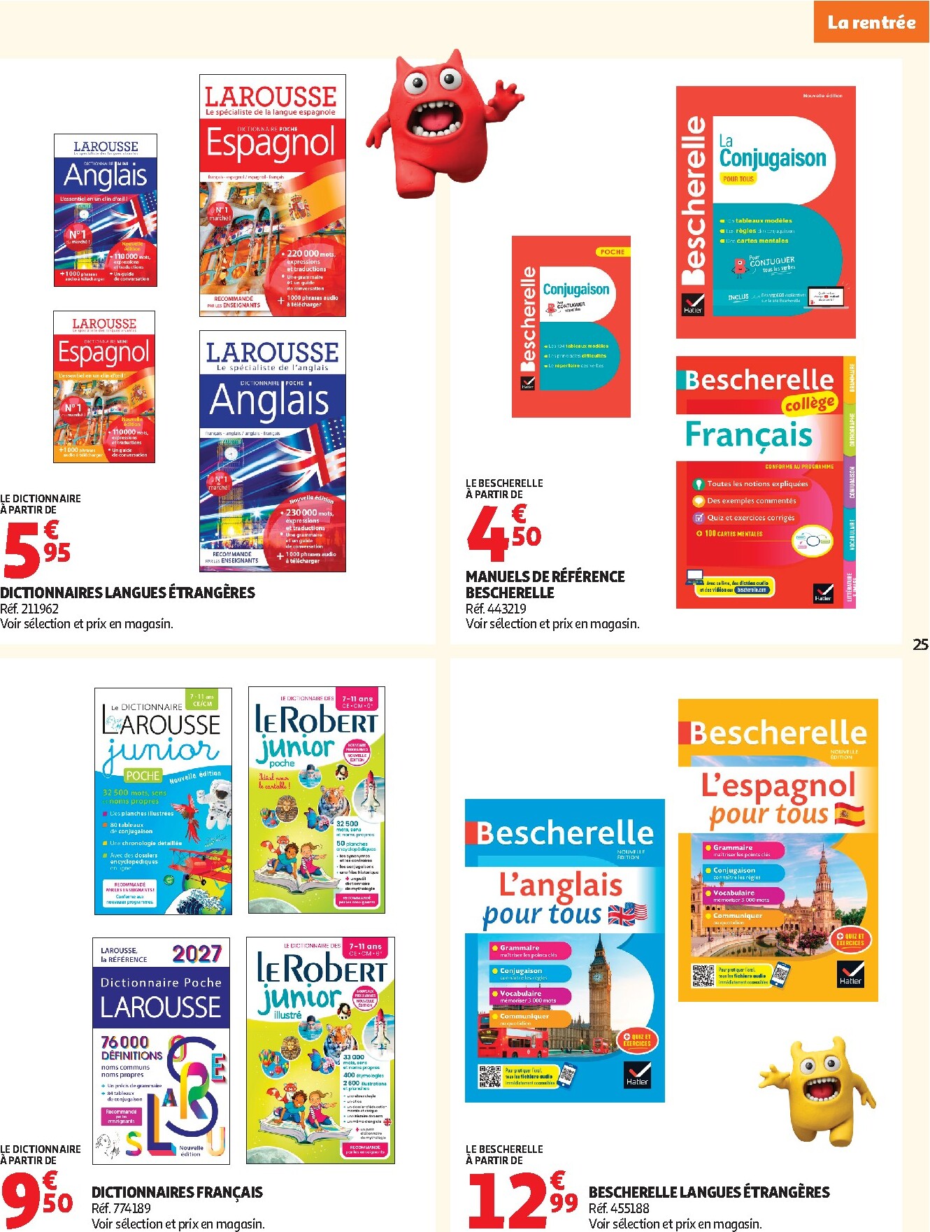 auchan - Flyer Auchan - Rentrée scolaire hypers - Hypermarché pour la semaine prochaine du du mardi 04/08/2026 au du dimanche 30/08/2026 - page: 25