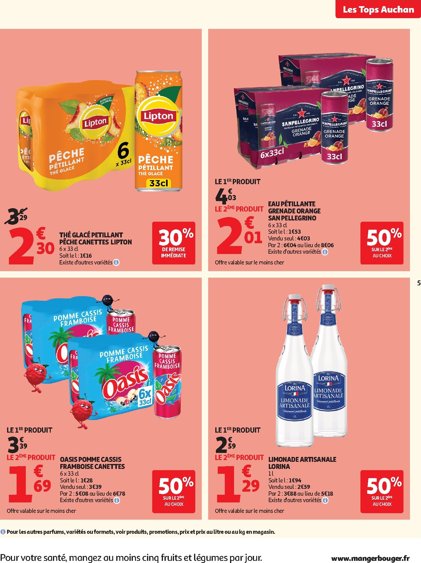 auchan - Flyer Auchan pour la semaine prochaine du du mardi 04/08/2026 au du dimanche 16/08/2026 - page: 5