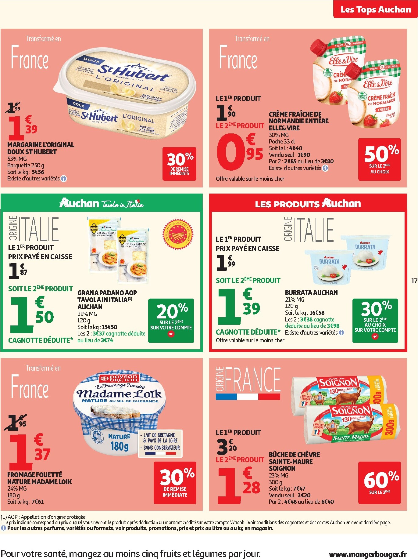 auchan - Flyer Auchan pour la semaine prochaine du du mardi 04/08/2026 au du dimanche 16/08/2026 - page: 17