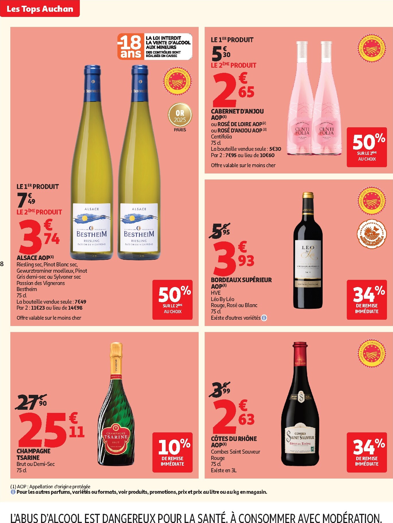auchan - Flyer Auchan pour la semaine prochaine du du mardi 04/08/2026 au du dimanche 16/08/2026 - page: 8