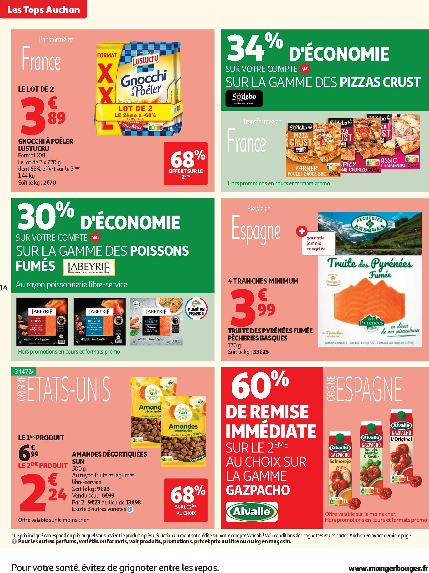 auchan - Flyer Auchan pour la semaine prochaine du du mardi 04/08/2026 au du dimanche 16/08/2026 - page: 14