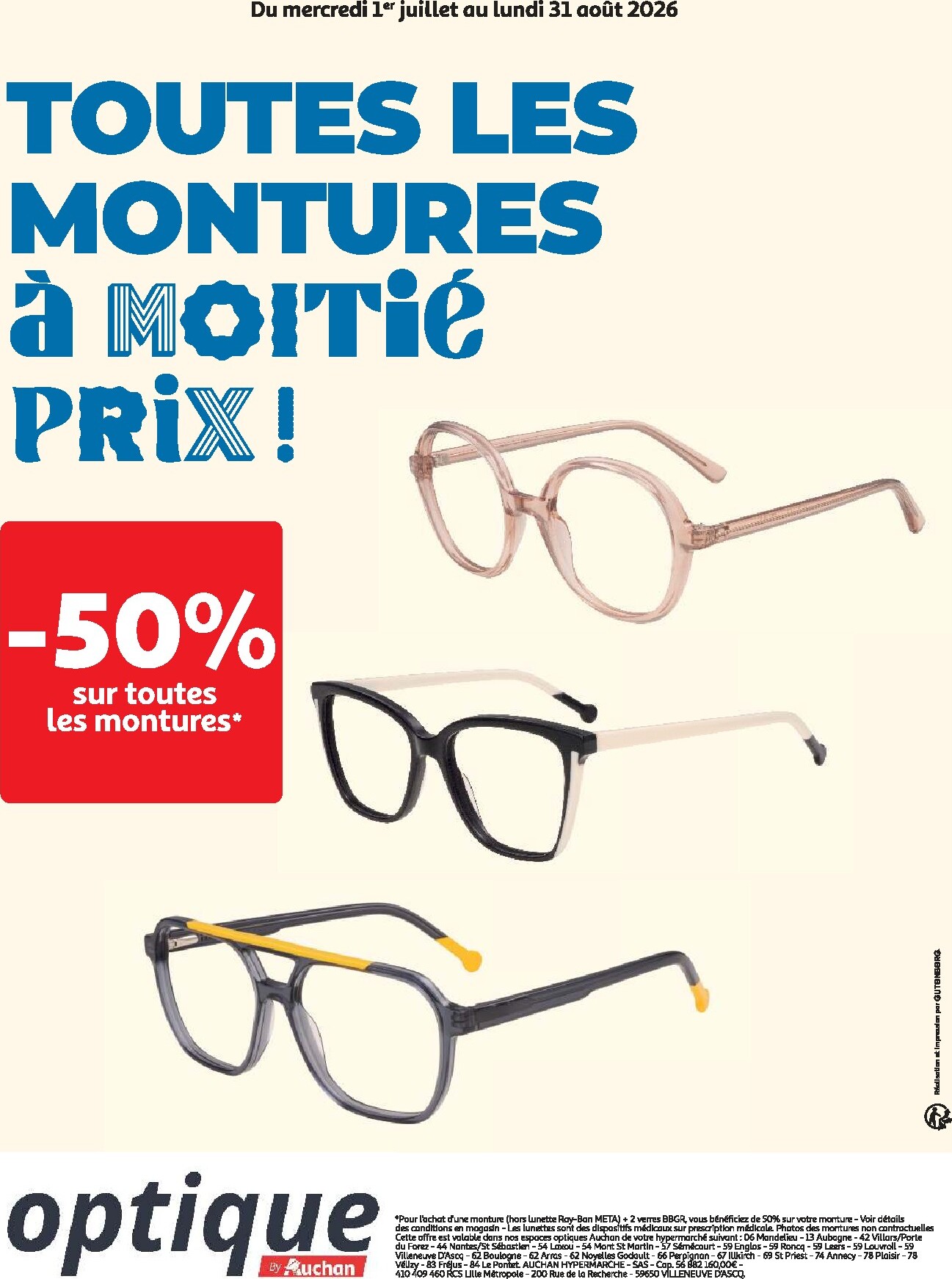 auchan - Flyer Auchan pour la semaine prochaine du du mardi 04/08/2026 au du dimanche 16/08/2026 - page: 42