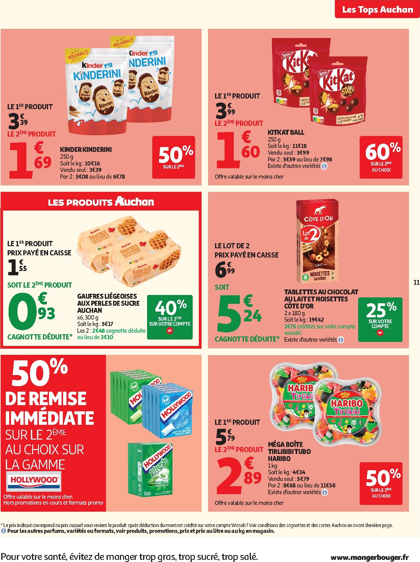 auchan - Flyer Auchan pour la semaine prochaine du du mardi 04/08/2026 au du dimanche 16/08/2026 - page: 11