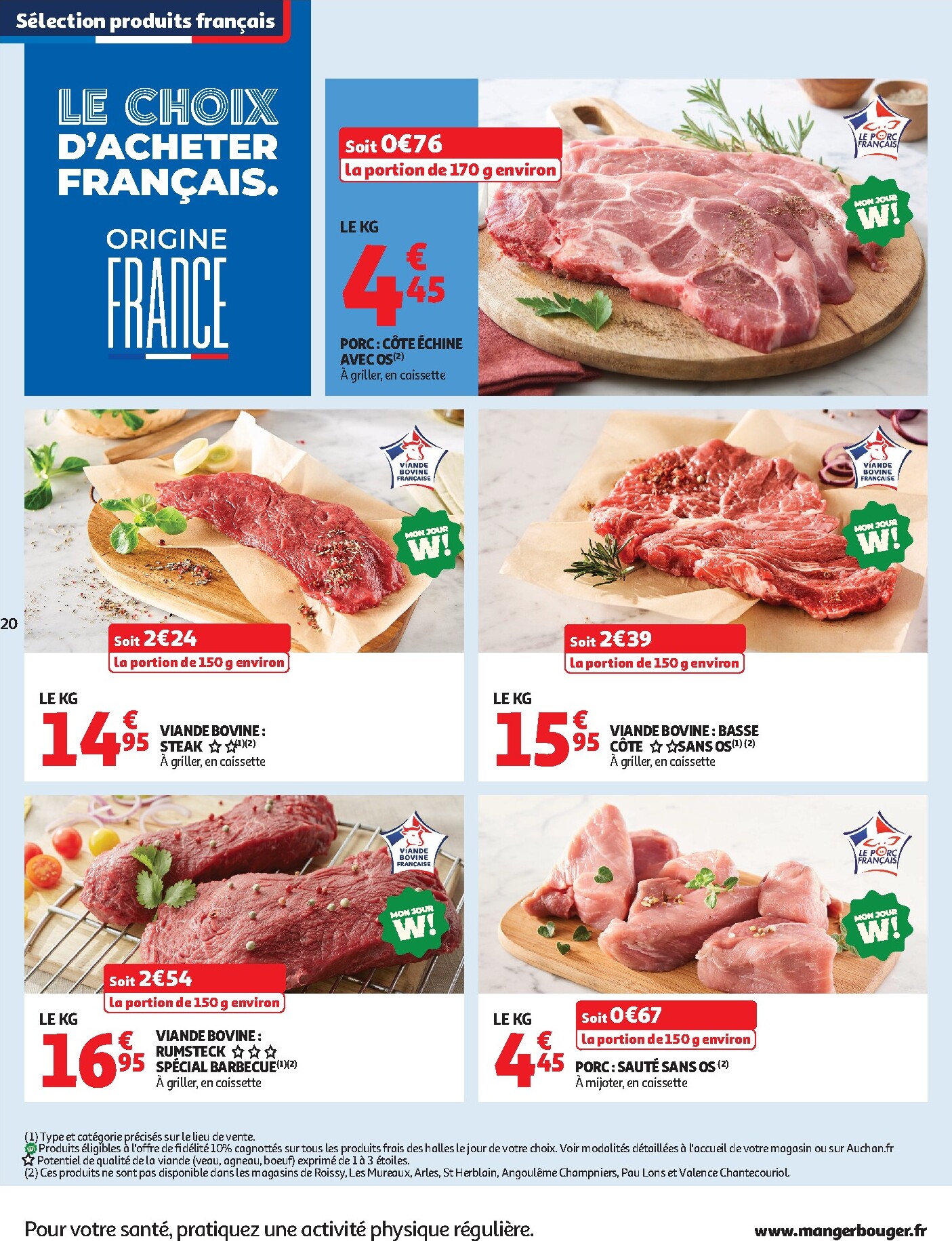 auchan - Flyer Auchan pour la semaine prochaine du du mardi 04/08/2026 au du dimanche 16/08/2026 - page: 20
