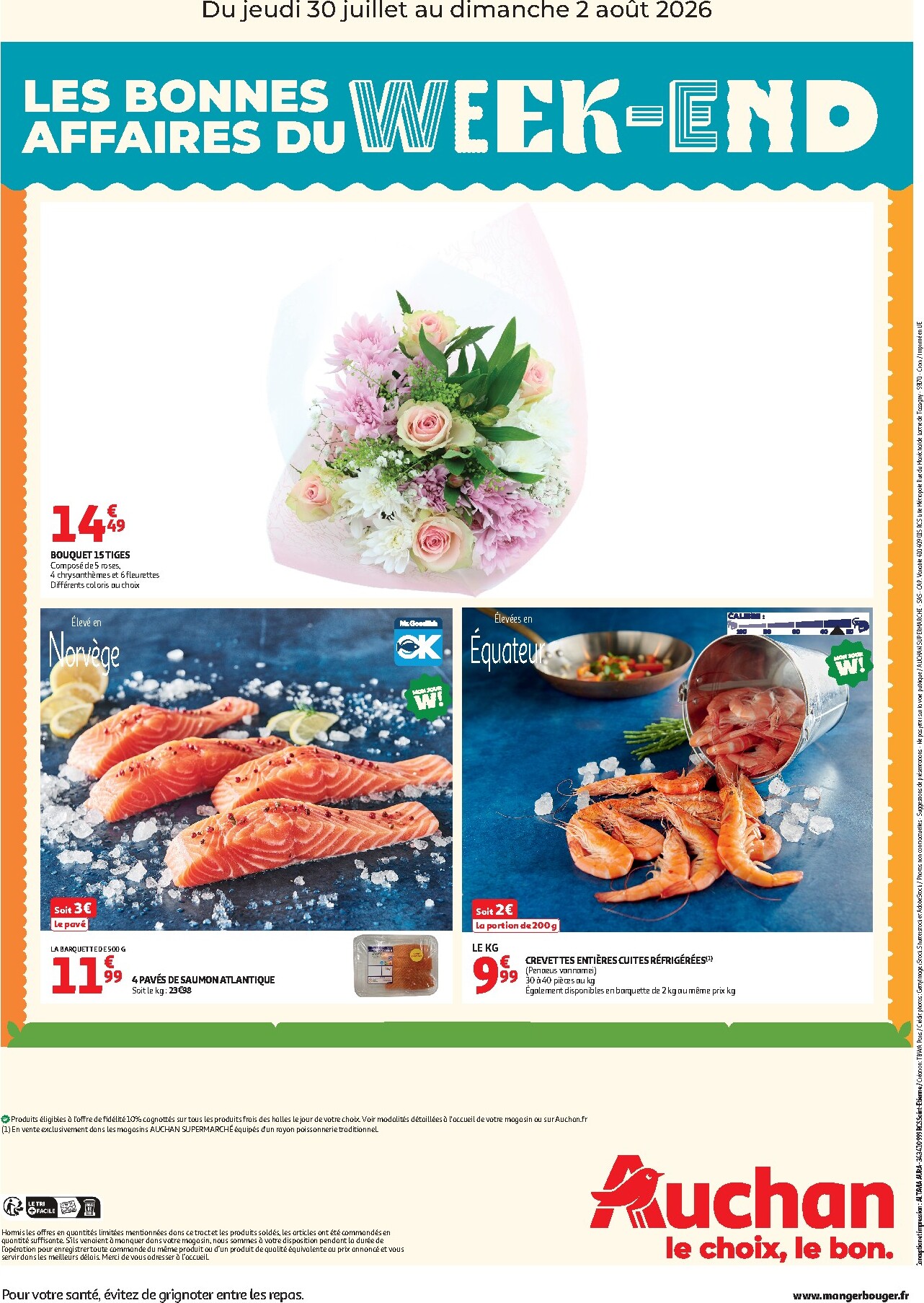 auchan - Current Auchan leaflet valid from de jeudi 30/07/2026 to du dimanche 02/08/2026 - page: 2
