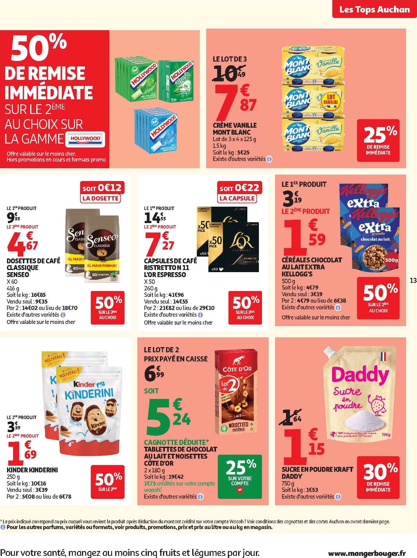 auchan - Flyer Auchan supermarché pour la semaine prochaine du du mardi 04/08/2026 au du samedi 08/08/2026 - page: 13