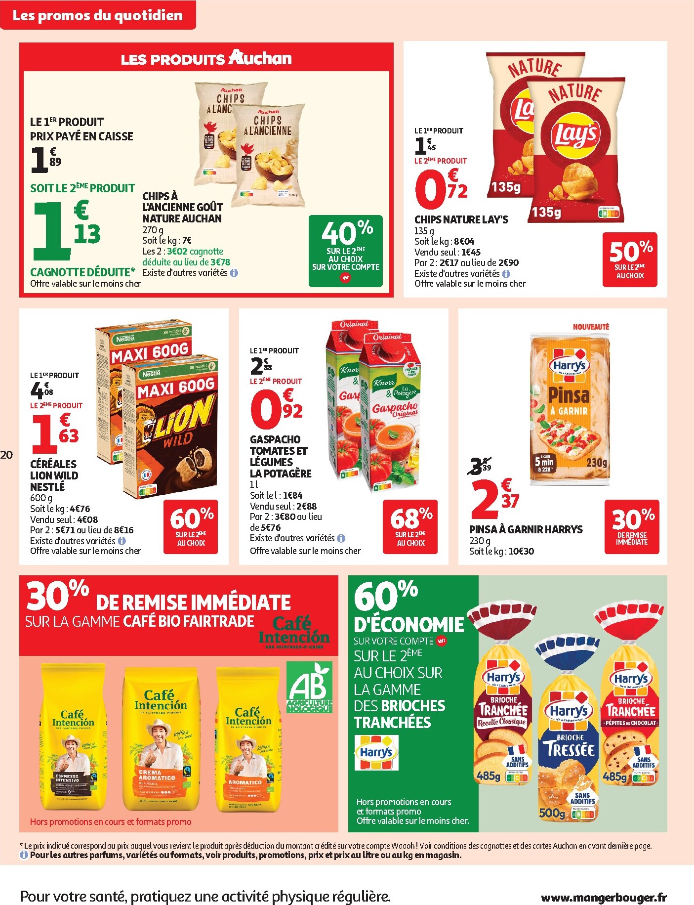 auchan - Flyer Auchan pour la semaine prochaine du du mardi 11/08/2026 au du dimanche 23/08/2026 - page: 20