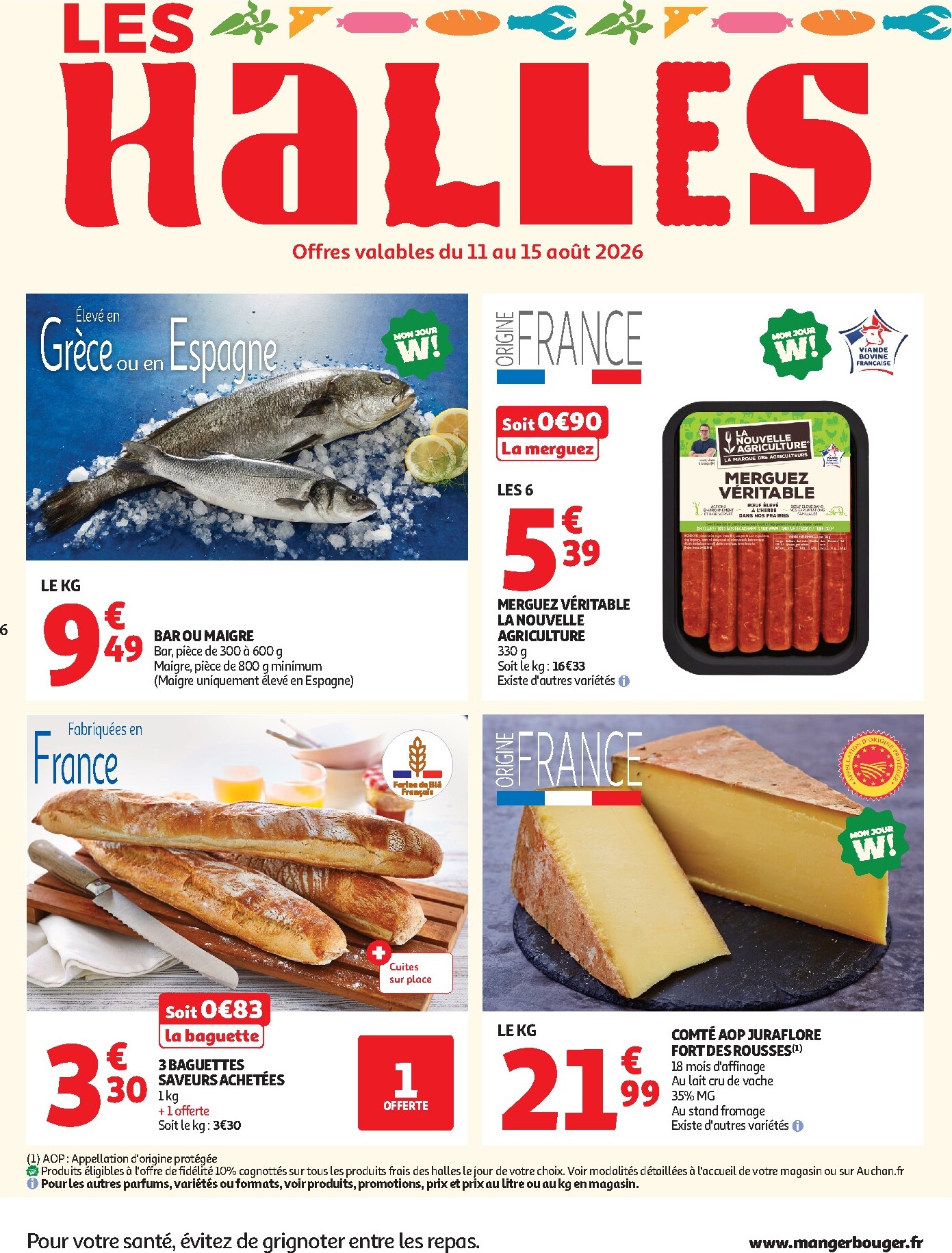 auchan - Flyer Auchan pour la semaine prochaine du du mardi 11/08/2026 au du dimanche 23/08/2026 - page: 6