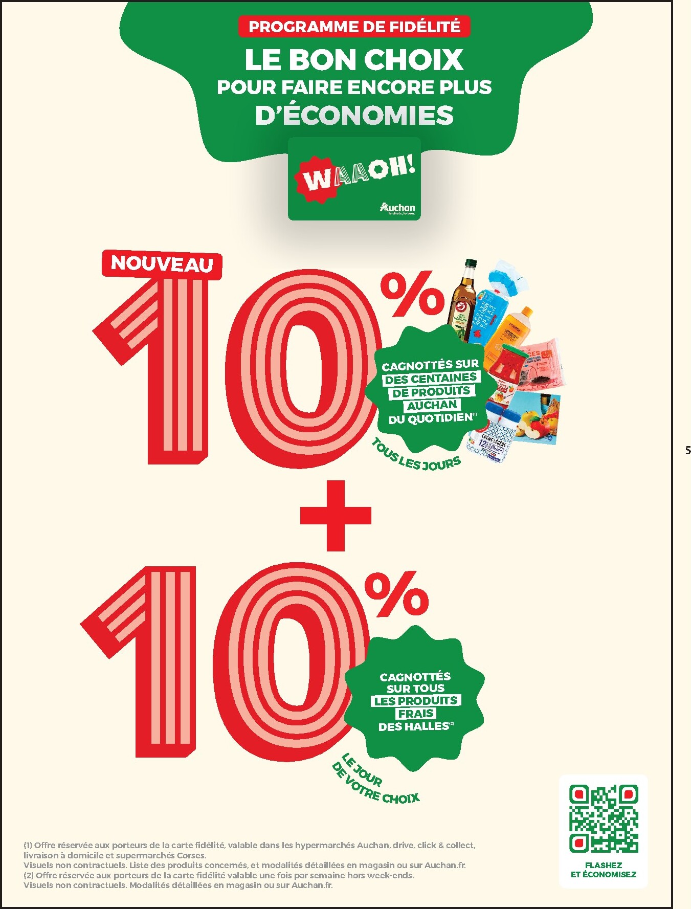 auchan - Flyer Auchan pour la semaine prochaine du du mardi 11/08/2026 au du dimanche 23/08/2026 - page: 5