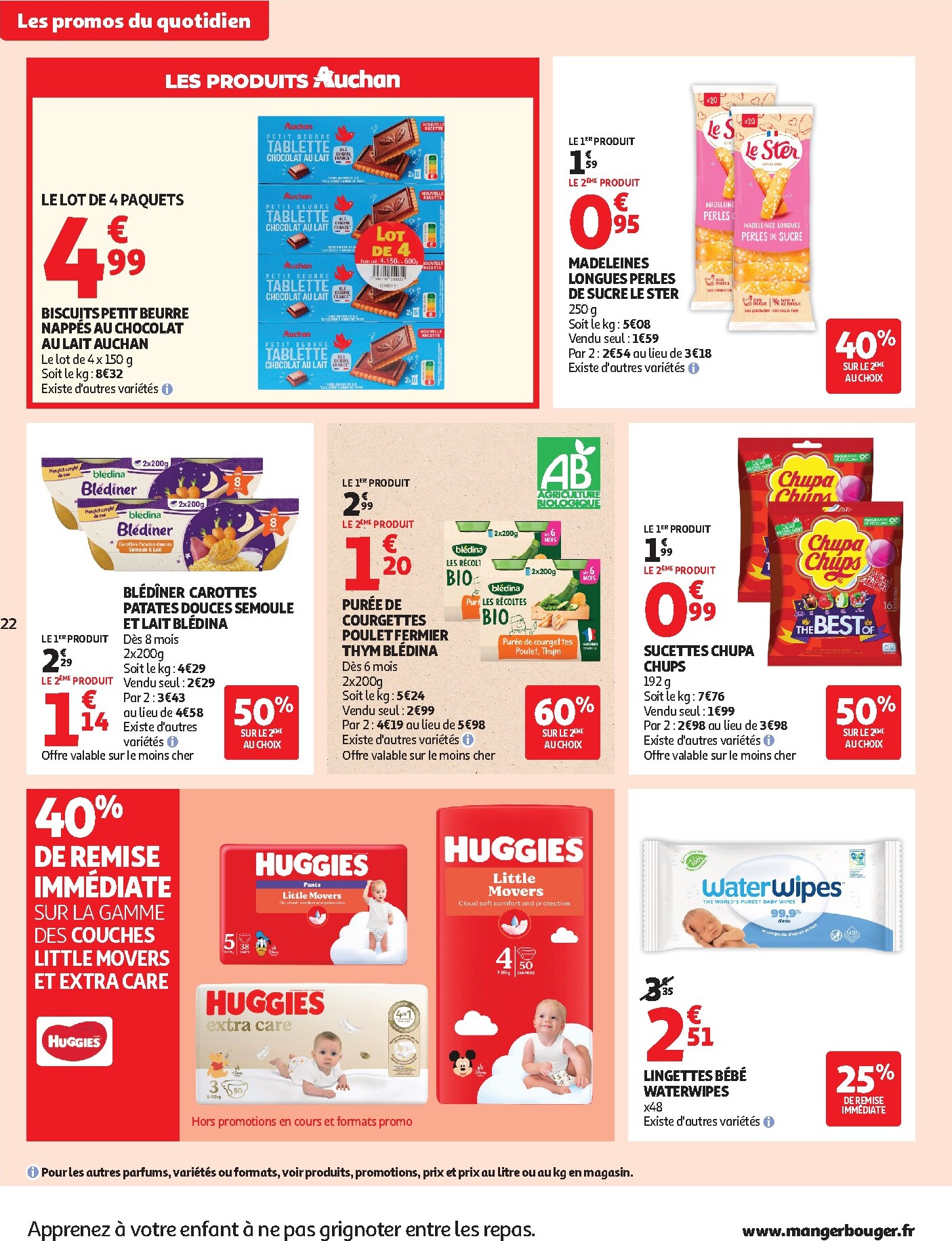 auchan - Flyer Auchan pour la semaine prochaine du du mardi 11/08/2026 au du dimanche 23/08/2026 - page: 22