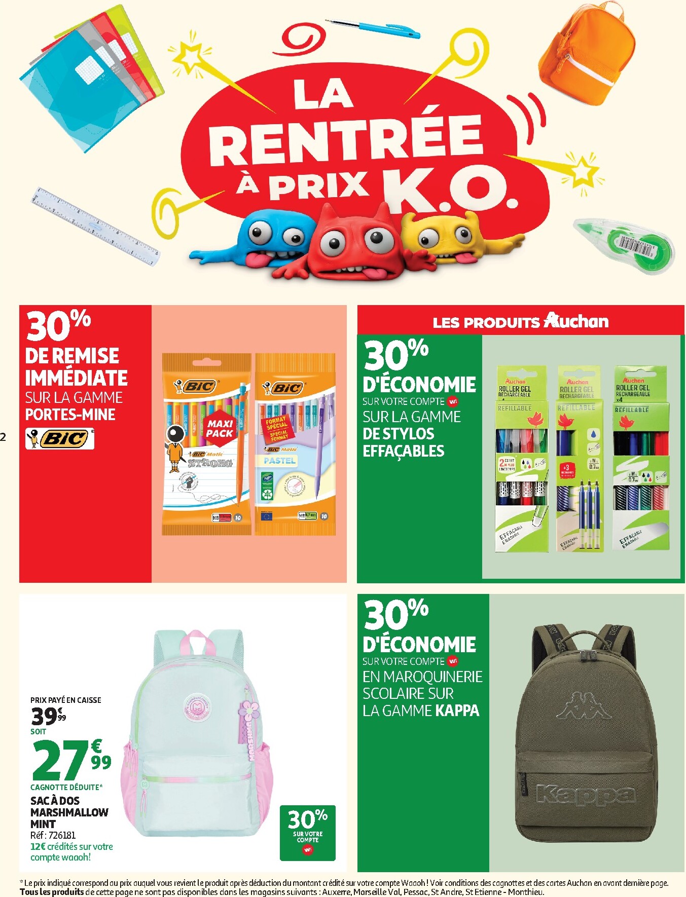 auchan - Flyer Auchan pour la semaine prochaine du du mardi 11/08/2026 au du dimanche 23/08/2026 - page: 2