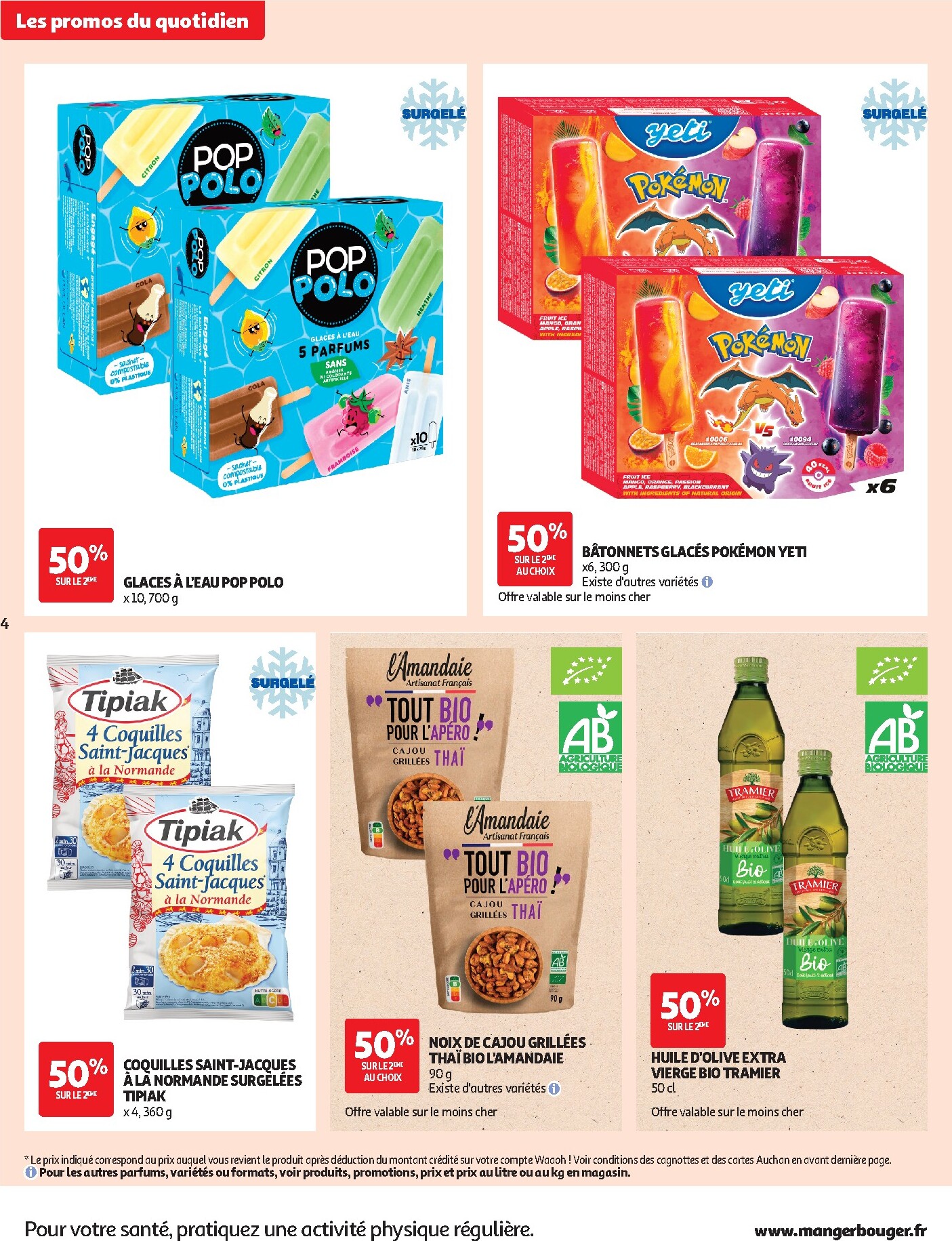auchan - Flyer Auchan - Les promos du moment pour la semaine prochaine du du mardi 11/08/2026 au du dimanche 23/08/2026 - page: 4