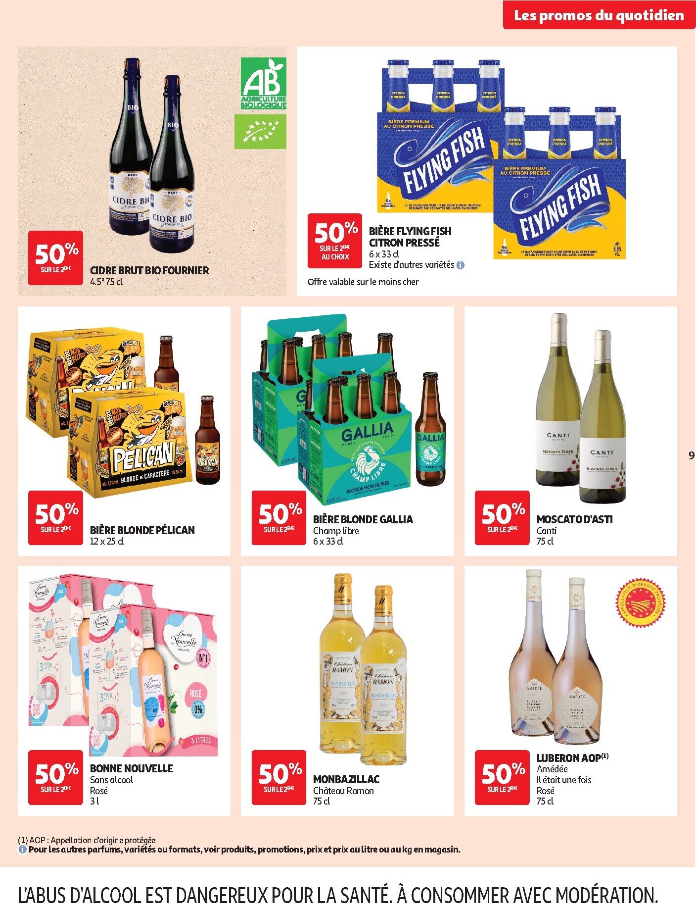auchan - Flyer Auchan - Les promos du moment pour la semaine prochaine du du mardi 11/08/2026 au du dimanche 23/08/2026 - page: 9