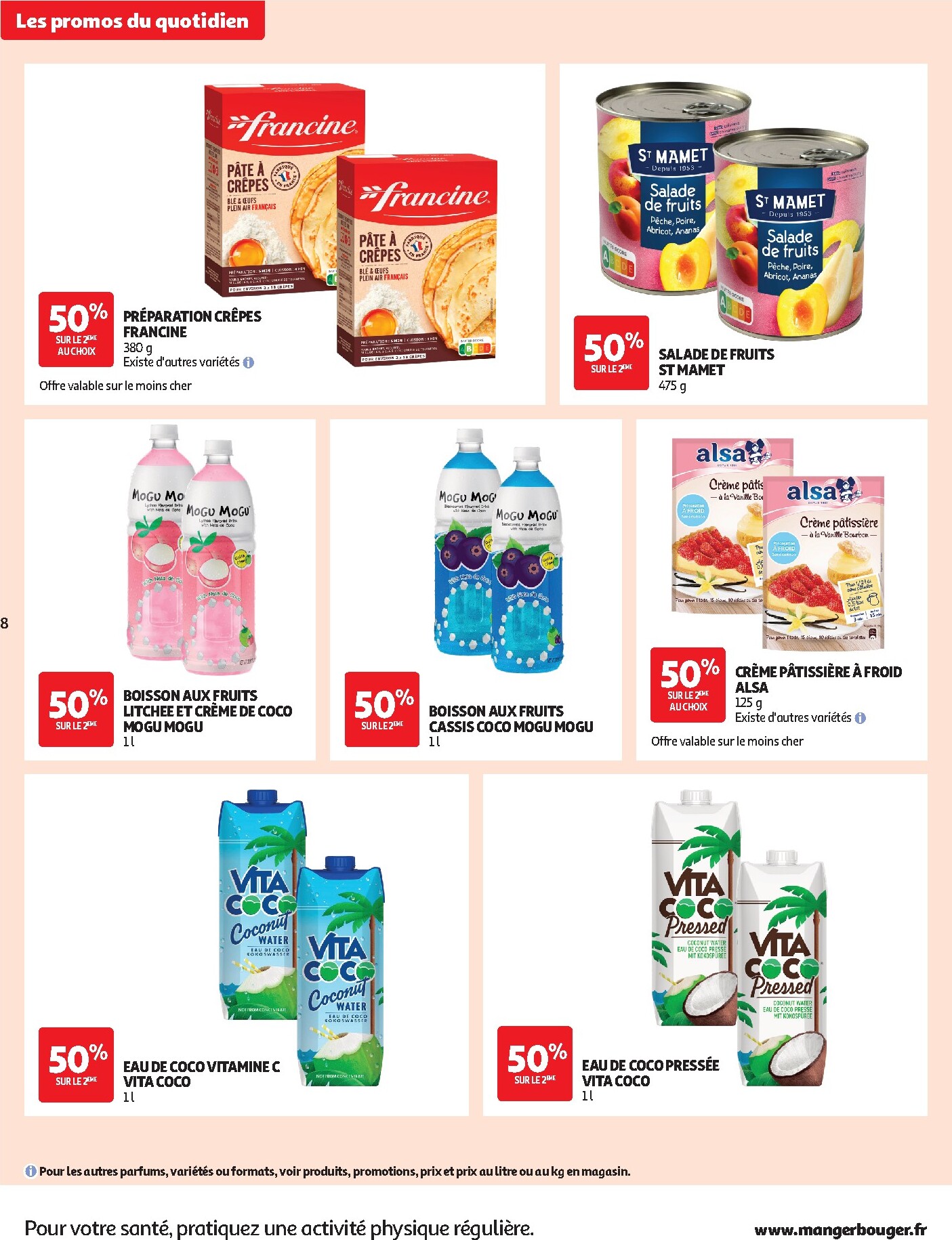 auchan - Flyer Auchan - Les promos du moment pour la semaine prochaine du du mardi 11/08/2026 au du dimanche 23/08/2026 - page: 8