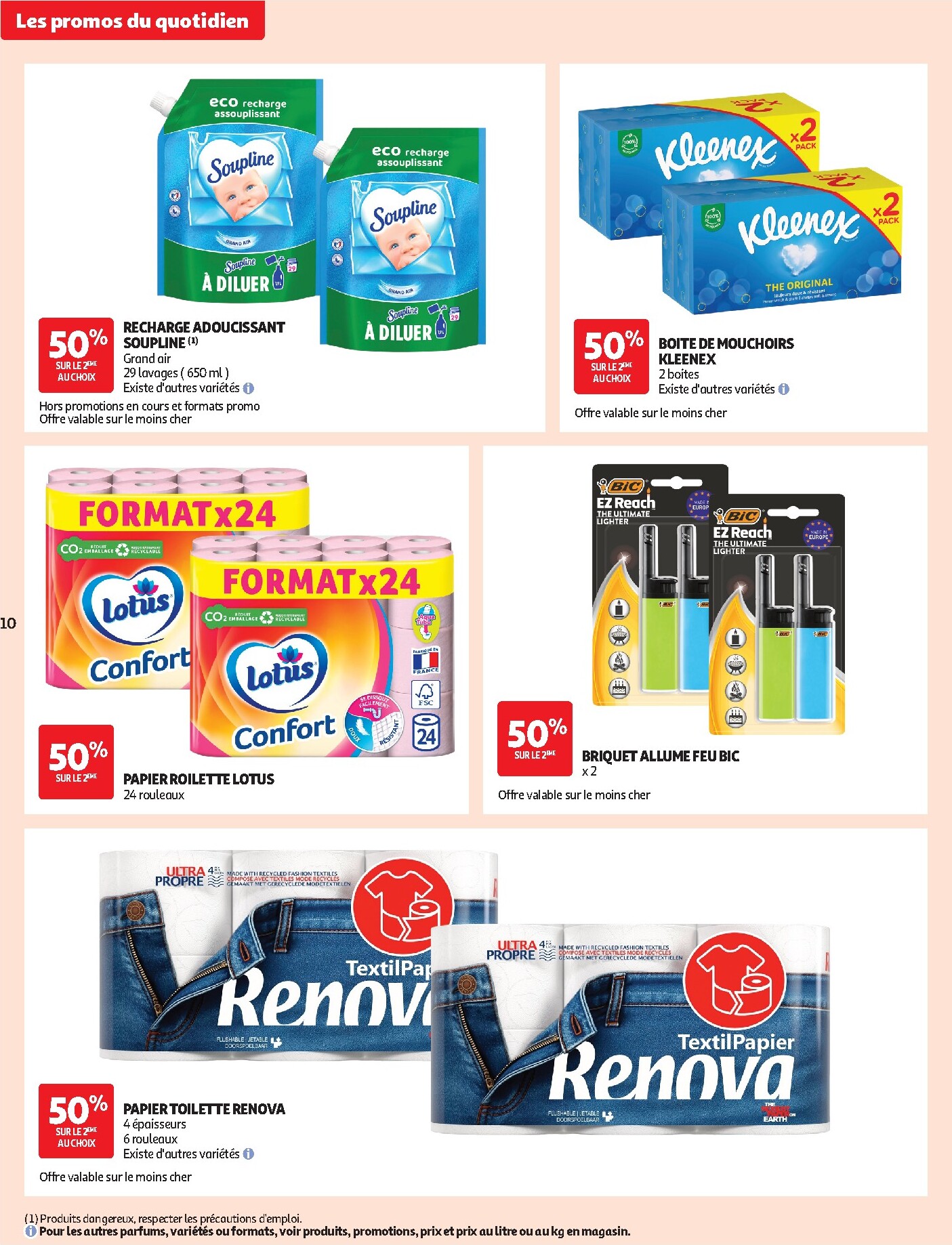 auchan - Flyer Auchan - Les promos du moment pour la semaine prochaine du du mardi 11/08/2026 au du dimanche 23/08/2026 - page: 10
