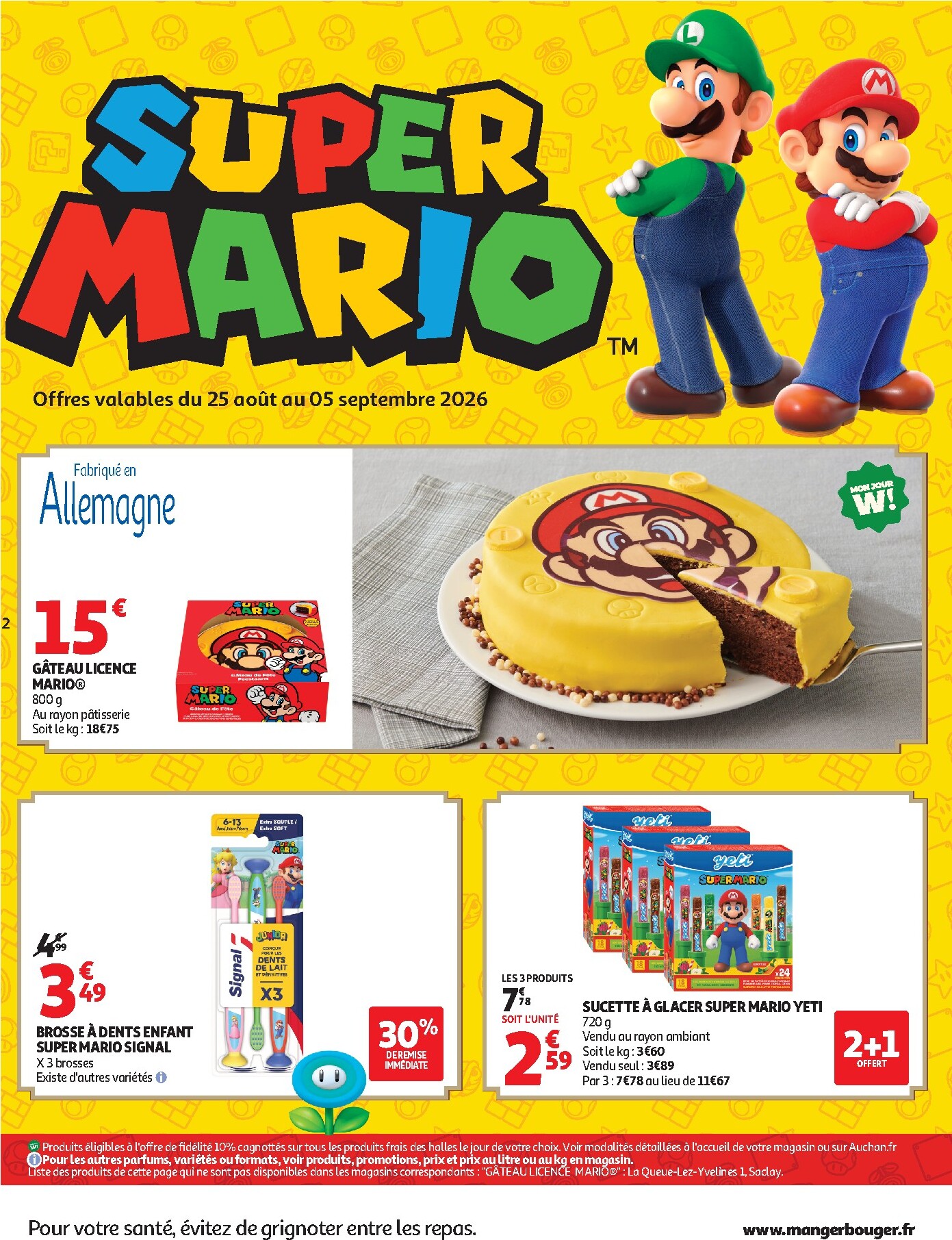 auchan - Flyer Auchan - Supermarché pour la semaine prochaine du du mardi 25/08/2026 au du samedi 29/08/2026 - page: 2