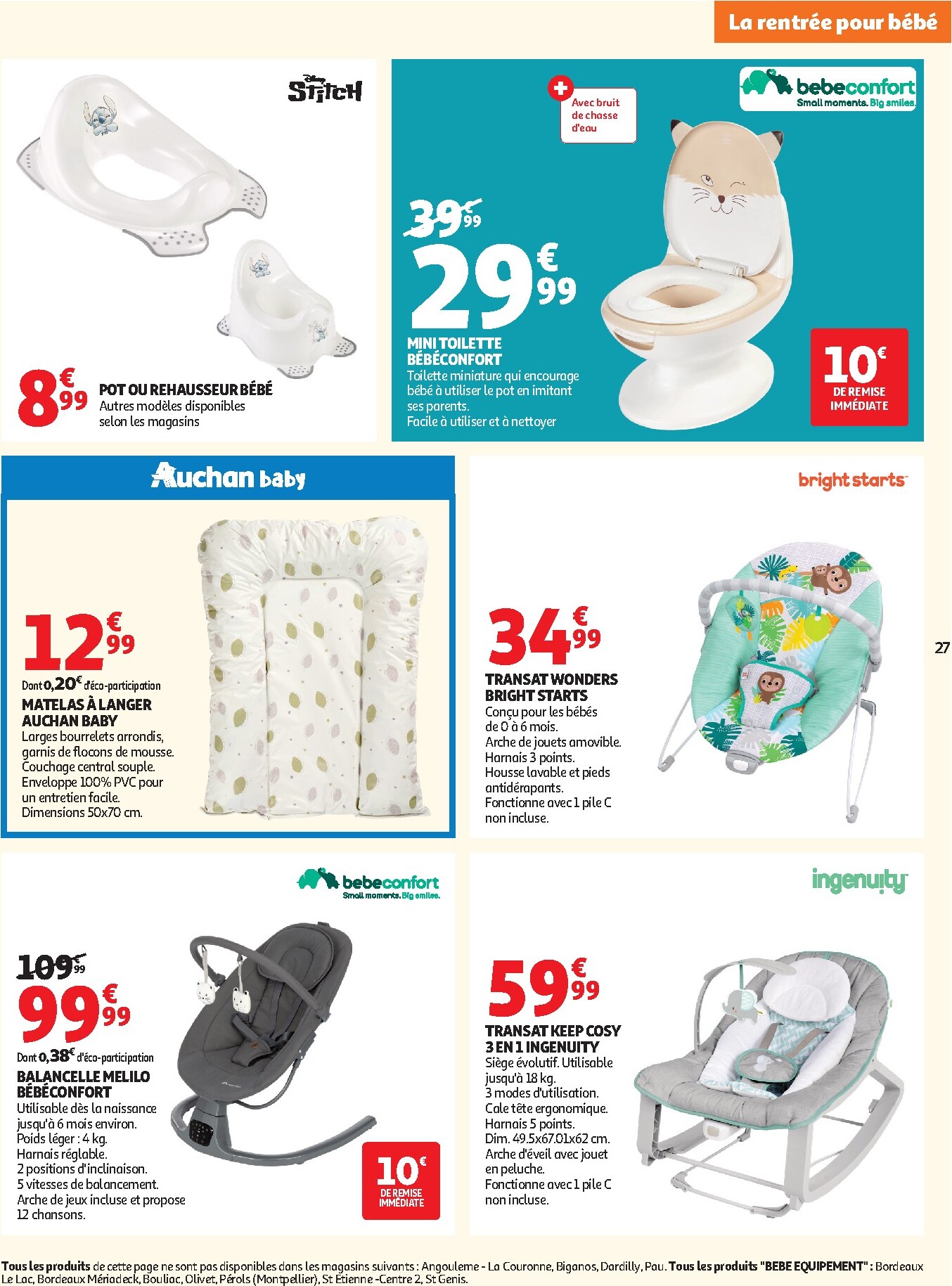 auchan - Flyer Auchan pour la semaine prochaine du du mardi 25/08/2026 au du dimanche 06/09/2026 - page: 29