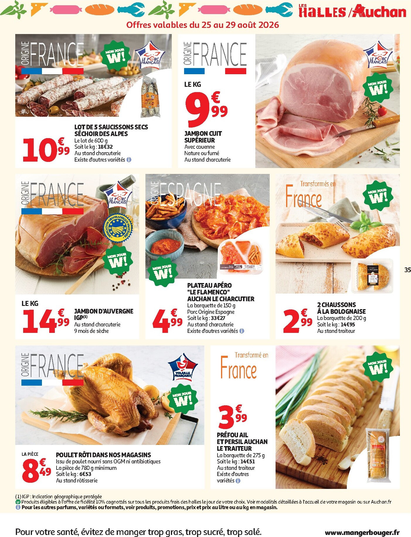 auchan - Flyer Auchan pour la semaine prochaine du du mardi 25/08/2026 au du dimanche 06/09/2026 - page: 39