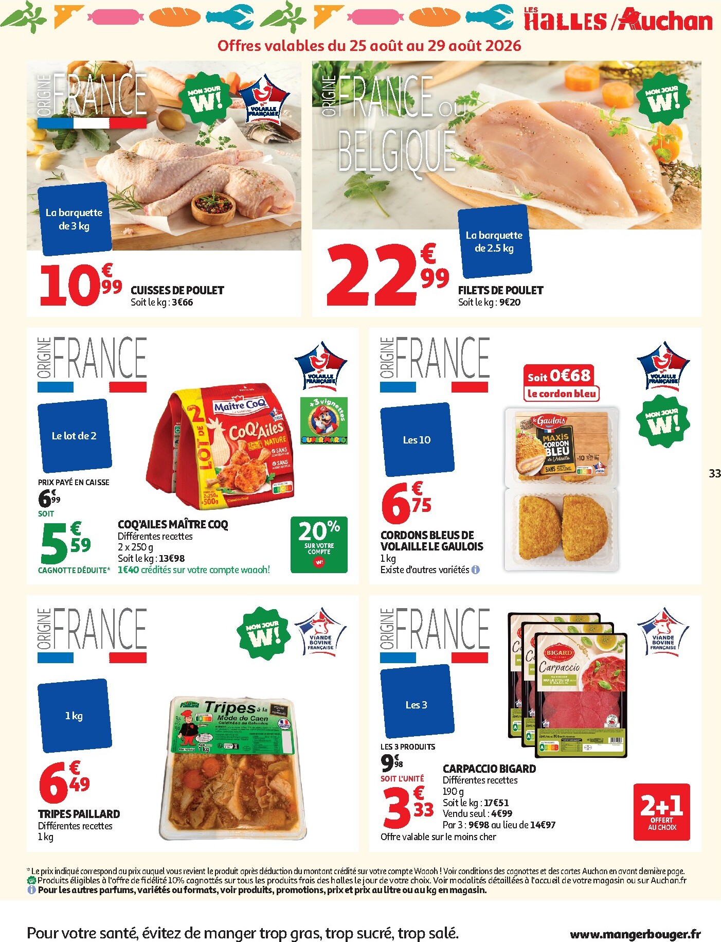 auchan - Flyer Auchan pour la semaine prochaine du du mardi 25/08/2026 au du dimanche 06/09/2026 - page: 37