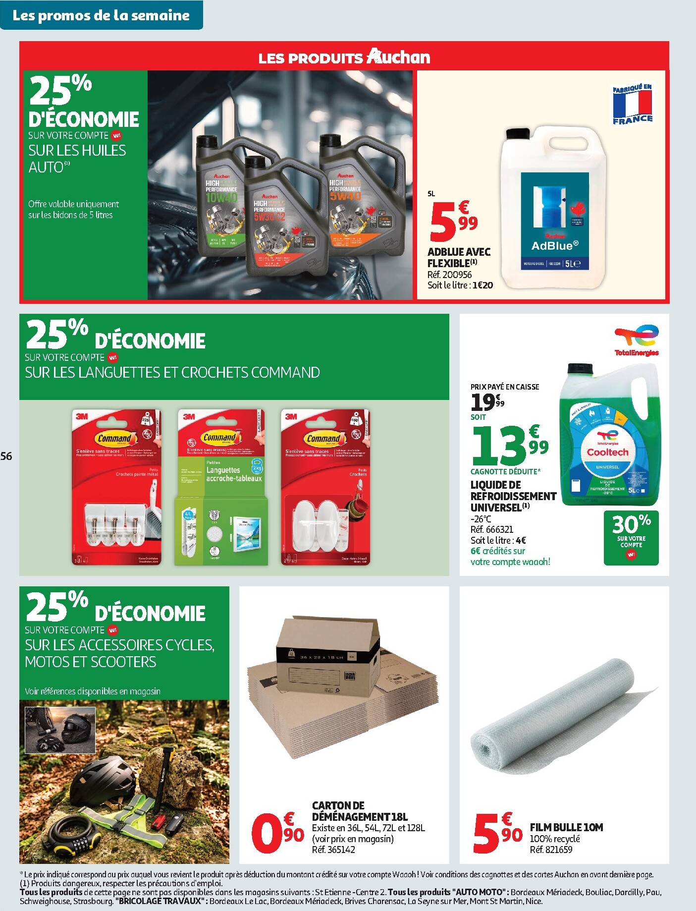 auchan - Flyer Auchan pour la semaine prochaine du du mardi 25/08/2026 au du dimanche 06/09/2026 - page: 62