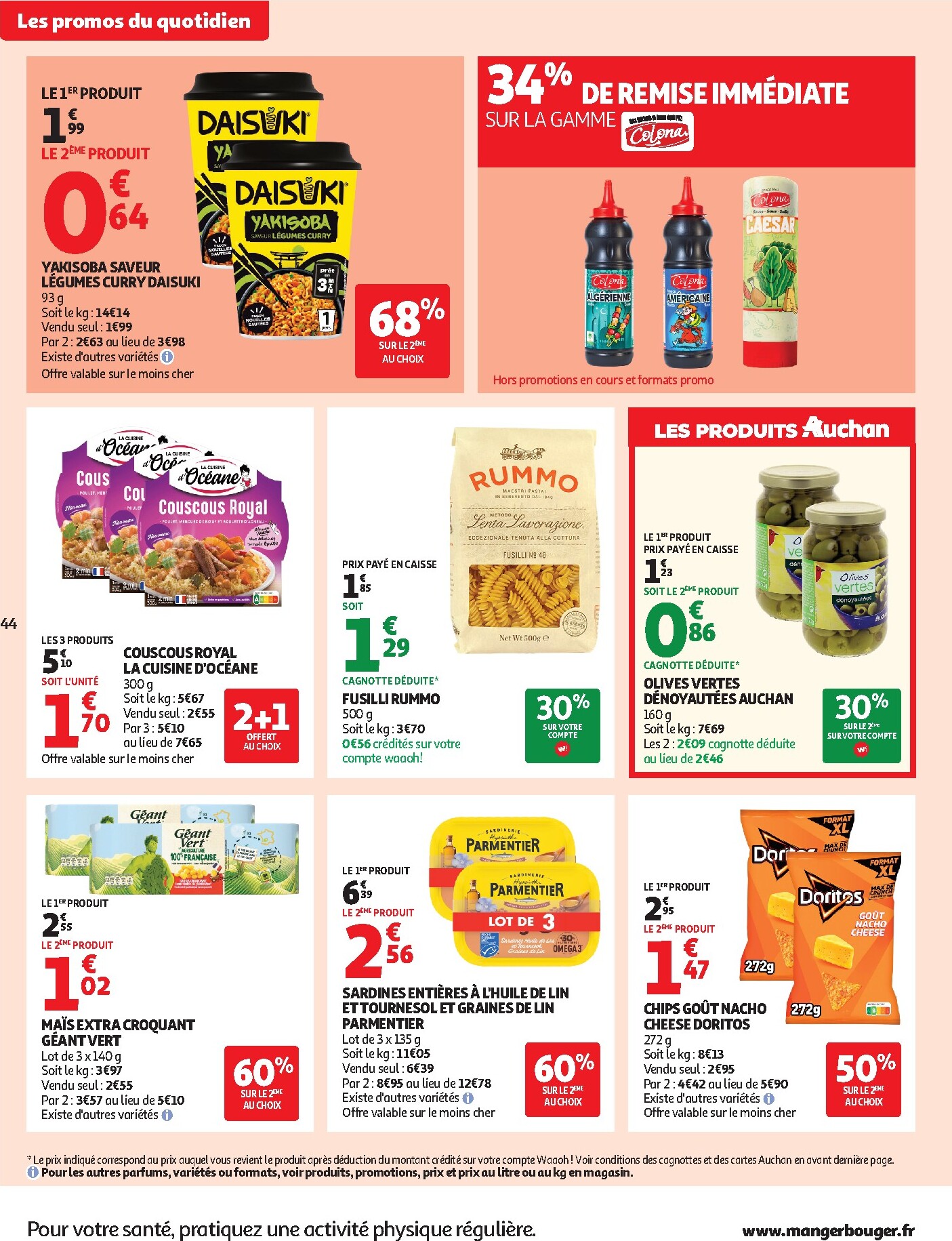 auchan - Flyer Auchan pour la semaine prochaine du du mardi 25/08/2026 au du dimanche 06/09/2026 - page: 48