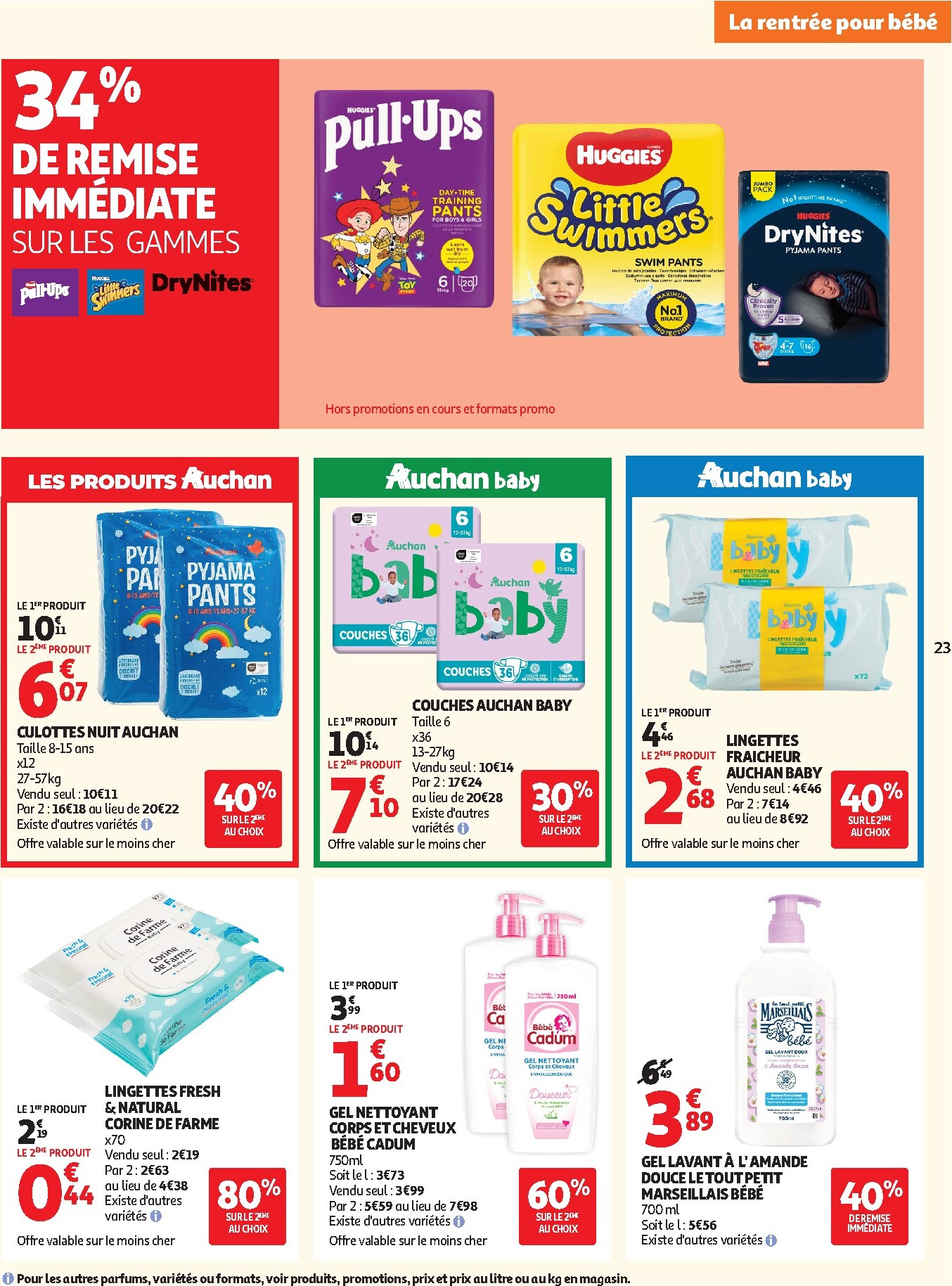 auchan - Flyer Auchan pour la semaine prochaine du du mardi 25/08/2026 au du dimanche 06/09/2026 - page: 25