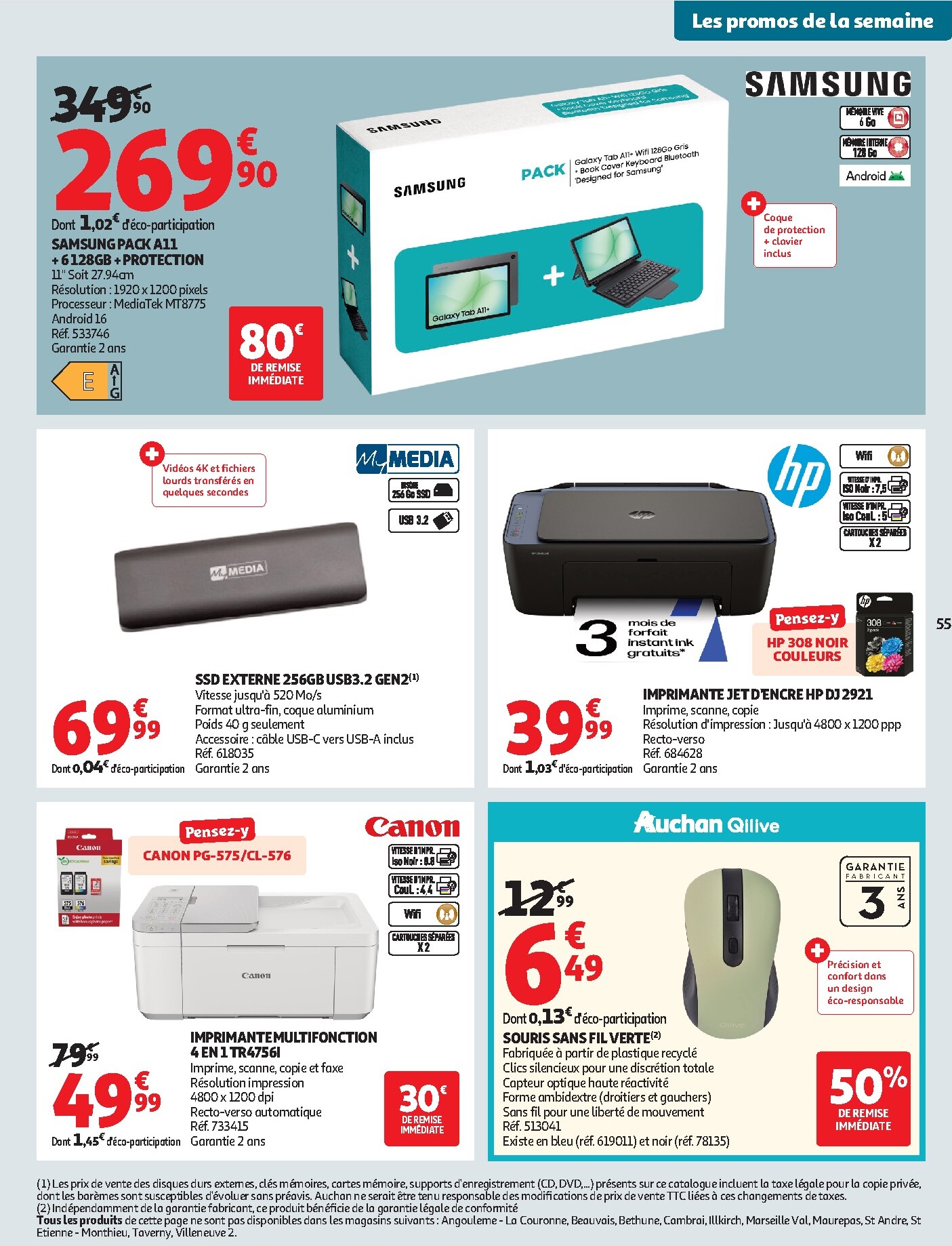 auchan - Flyer Auchan pour la semaine prochaine du du mardi 25/08/2026 au du dimanche 06/09/2026 - page: 61