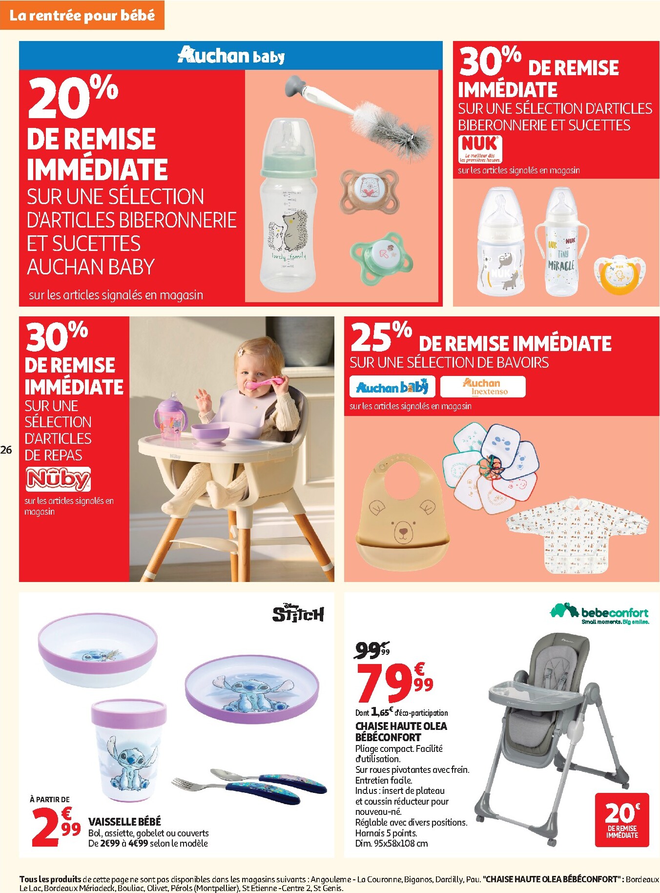auchan - Flyer Auchan pour la semaine prochaine du du mardi 25/08/2026 au du dimanche 06/09/2026 - page: 28