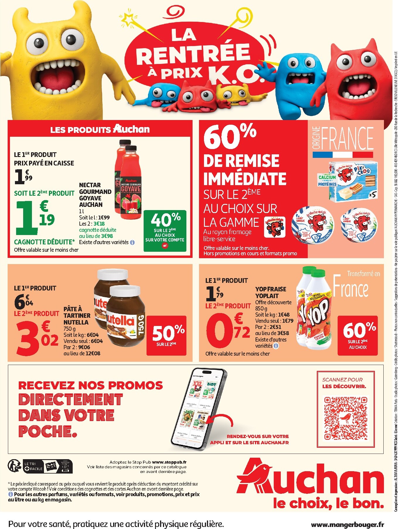 auchan - Flyer Auchan pour la semaine prochaine du du mardi 25/08/2026 au du dimanche 06/09/2026 - page: 66