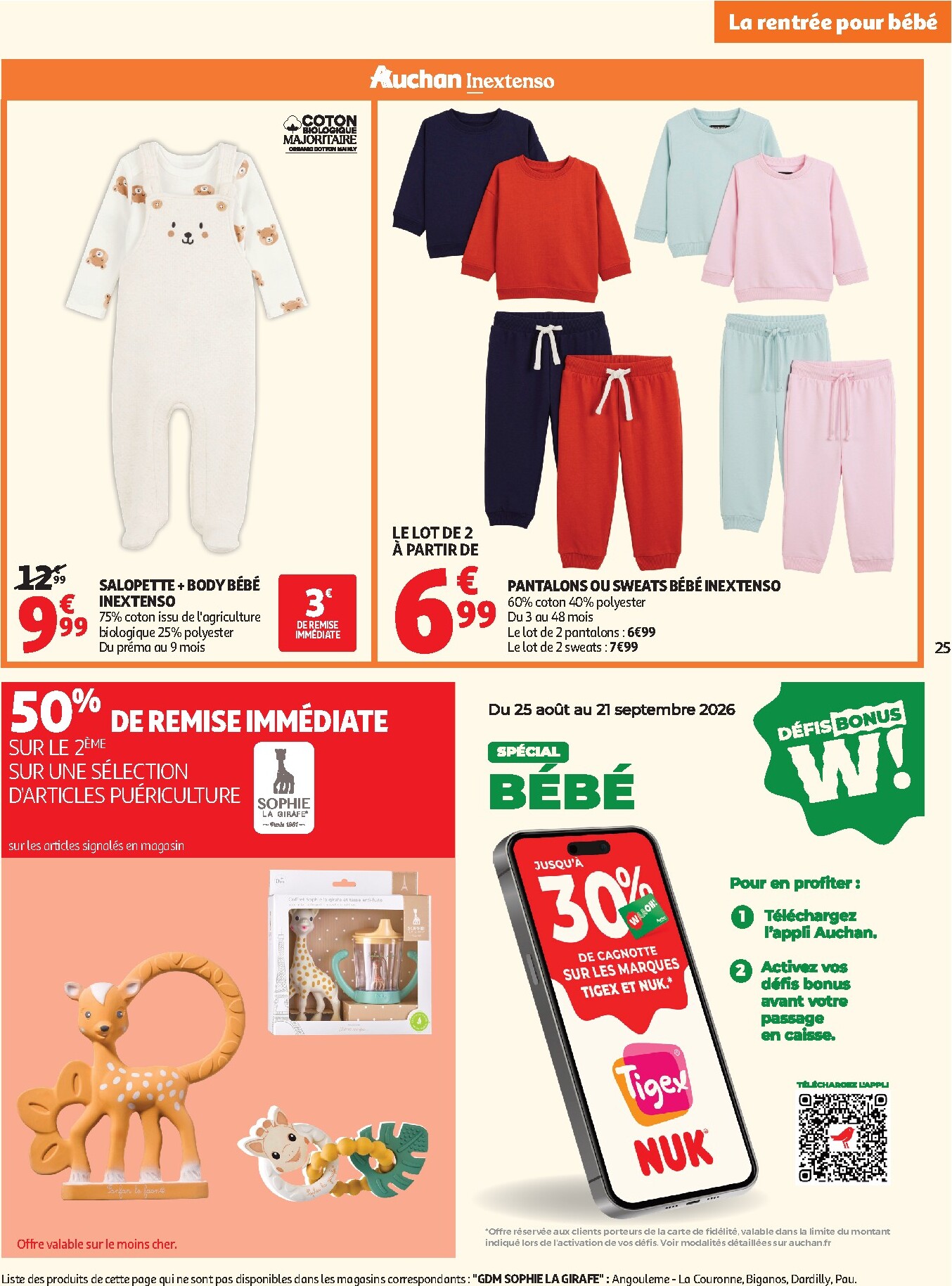 auchan - Flyer Auchan pour la semaine prochaine du du mardi 25/08/2026 au du dimanche 06/09/2026 - page: 27