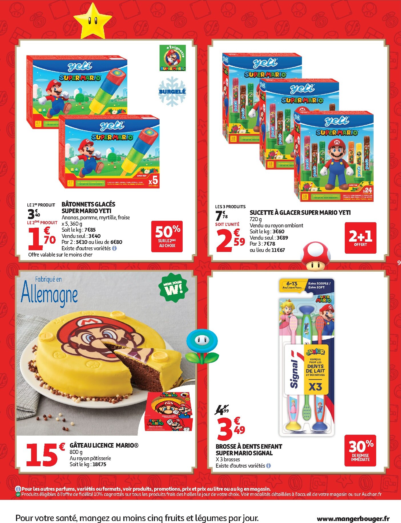 auchan - Flyer Auchan pour la semaine prochaine du du mardi 25/08/2026 au du dimanche 06/09/2026 - page: 9