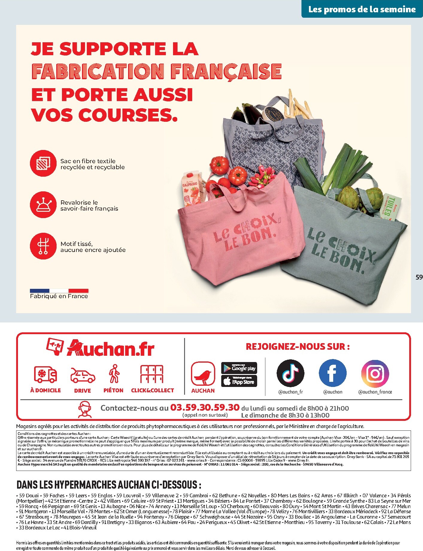 auchan - Flyer Auchan pour la semaine prochaine du du mardi 25/08/2026 au du dimanche 06/09/2026 - page: 65