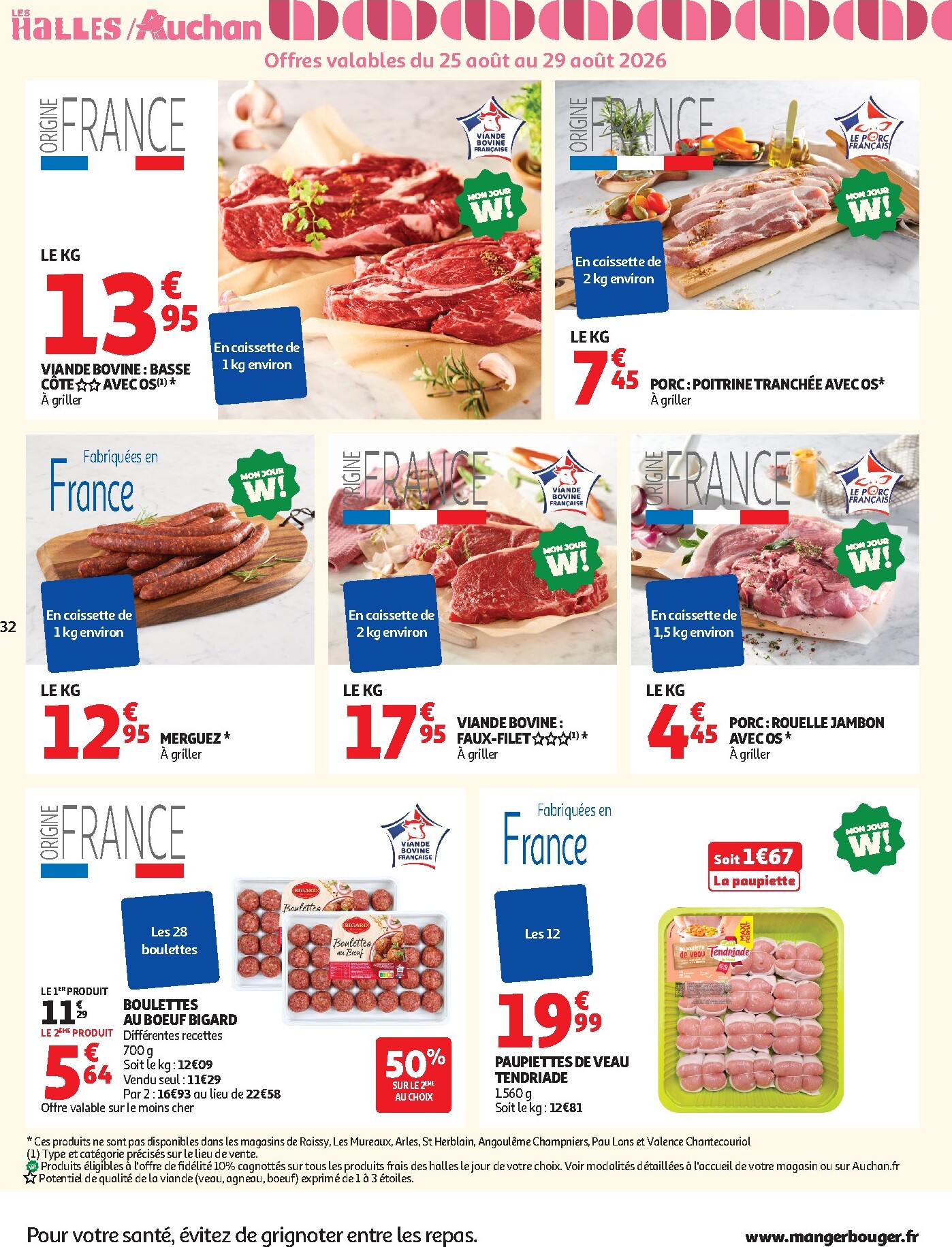 auchan - Current Auchan leaflet valid from du mardi 25/08/2026 to du dimanche 06/09/2026 - page: 36