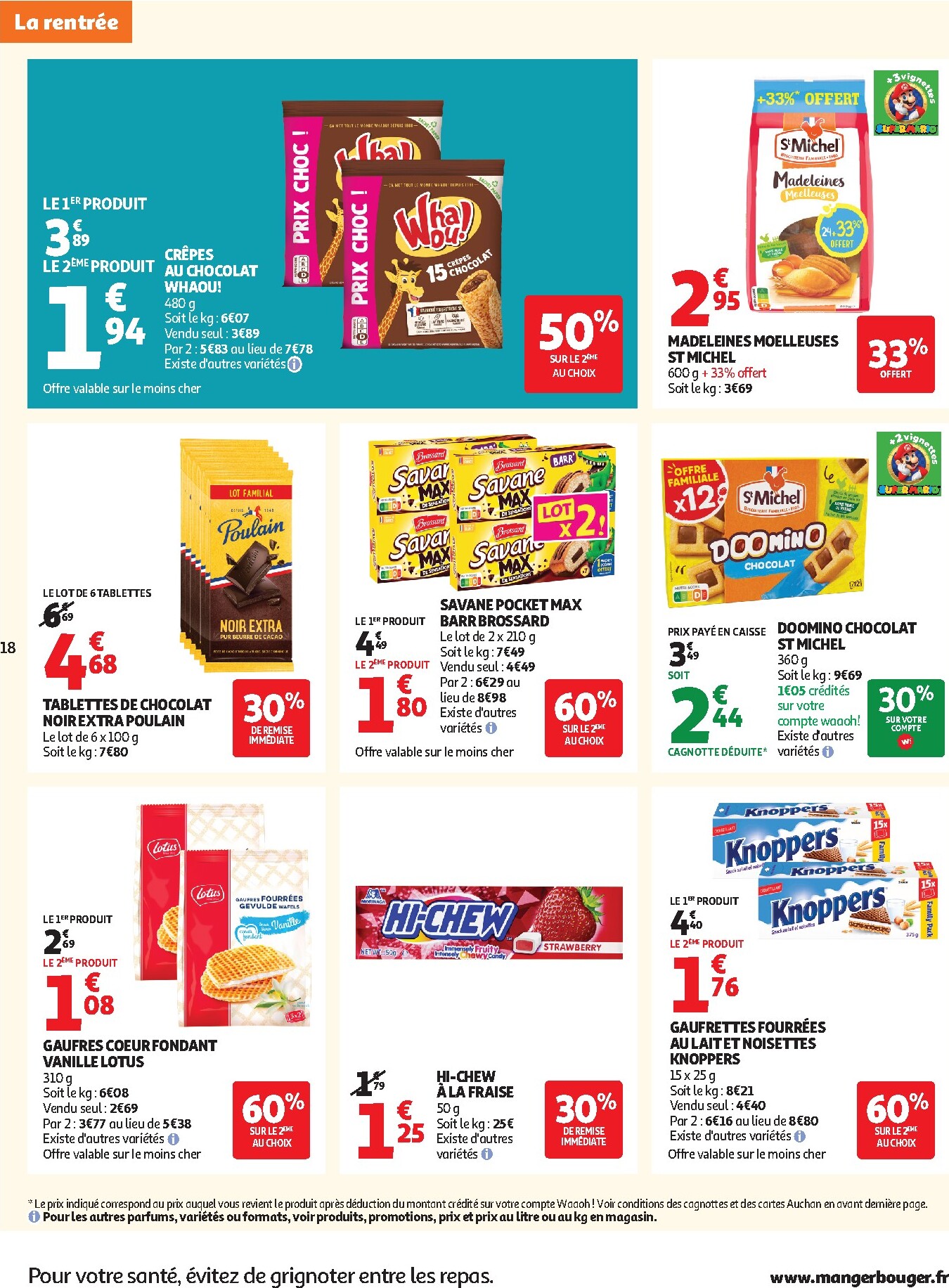 auchan - Current Auchan leaflet valid from du mardi 25/08/2026 to du dimanche 06/09/2026 - page: 20