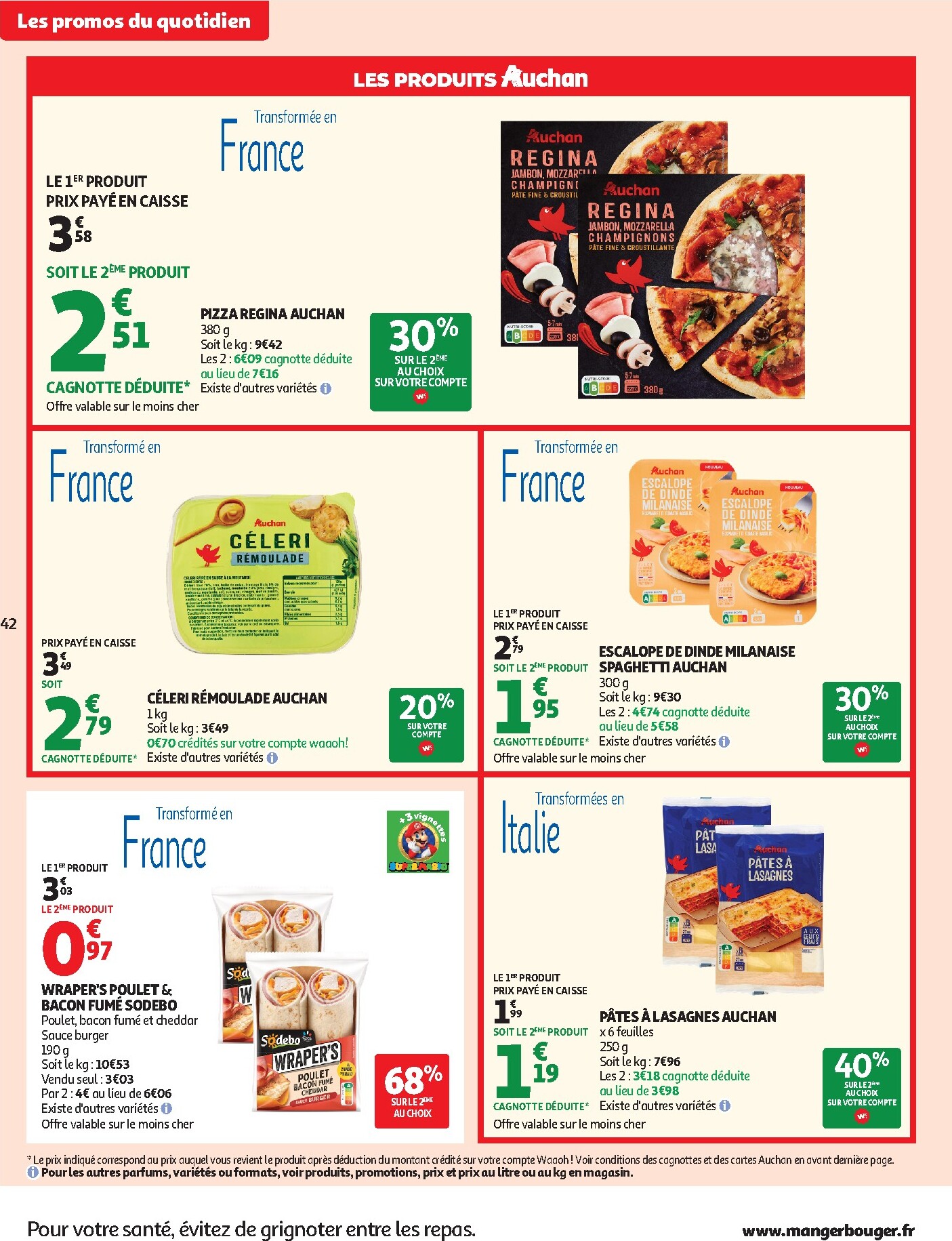 auchan - Current Auchan leaflet valid from du mardi 25/08/2026 to du dimanche 06/09/2026 - page: 46
