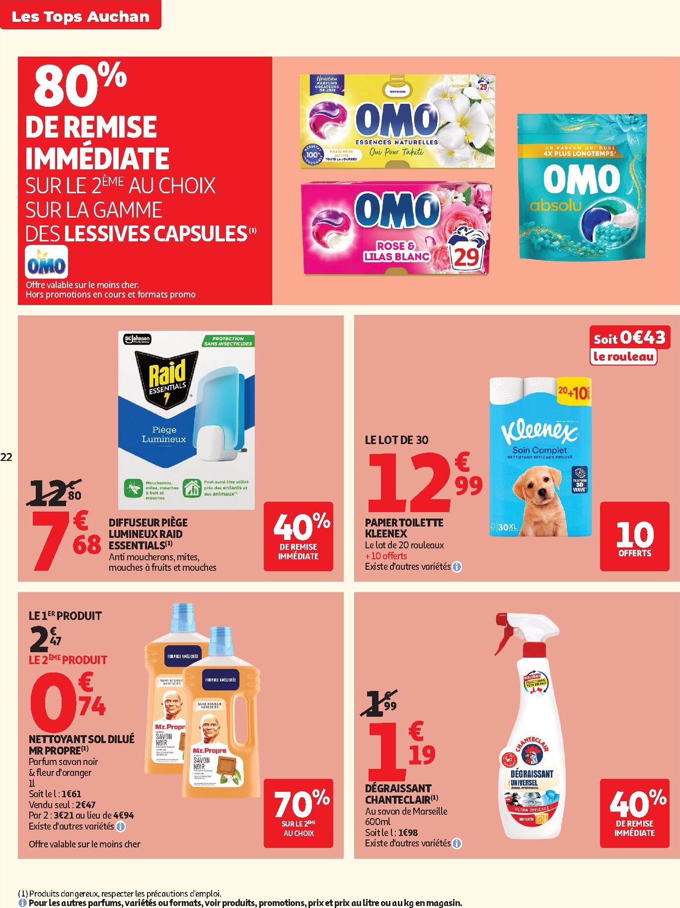 auchan - Flyer Auchan - Tops rentrée hypers pour la semaine prochaine du du mardi 01/09/2026 au du dimanche 13/09/2026 - page: 22