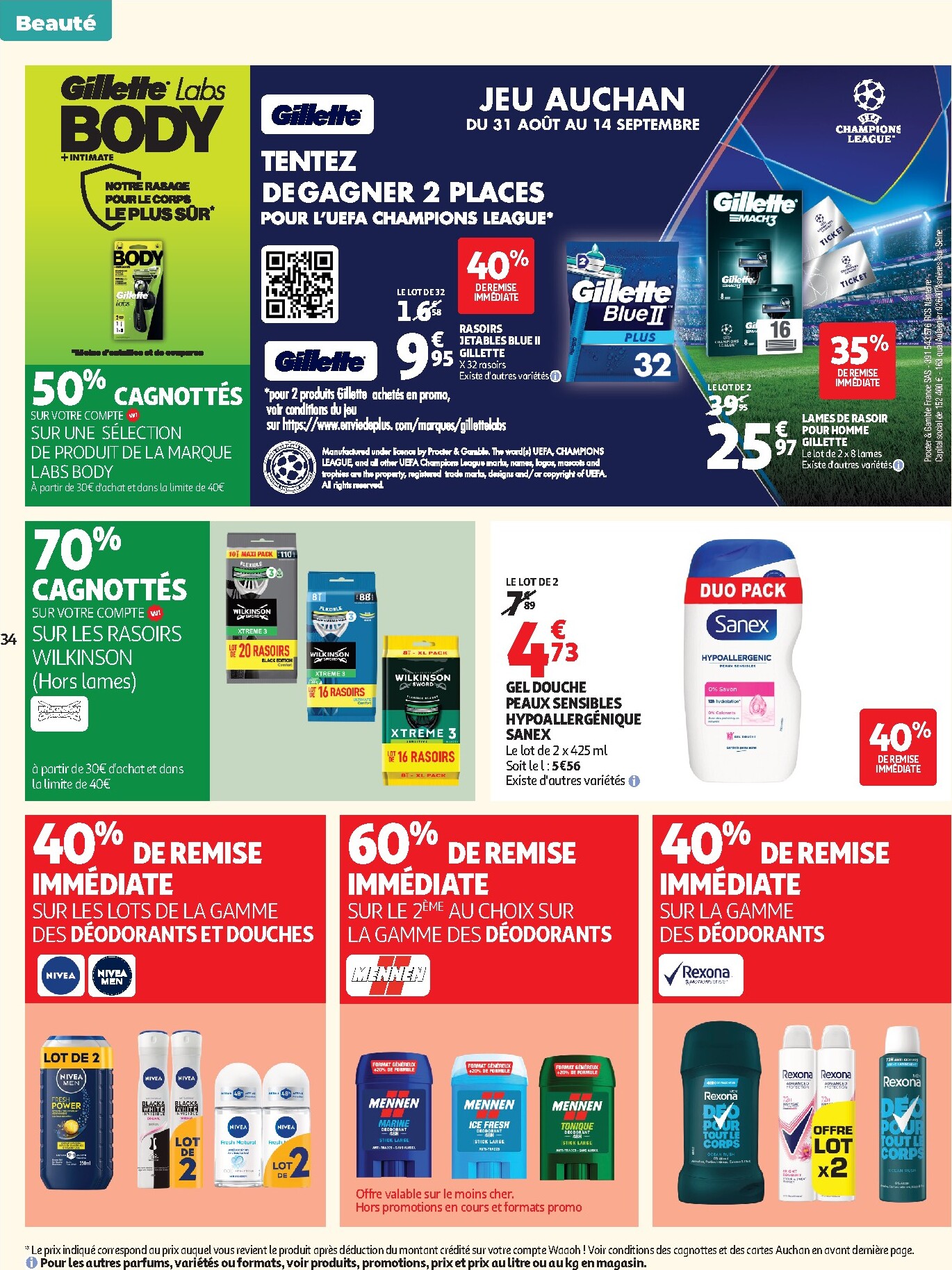 auchan - Flyer Auchan - Tops rentrée hypers pour la semaine prochaine du du mardi 01/09/2026 au du dimanche 13/09/2026 - page: 36
