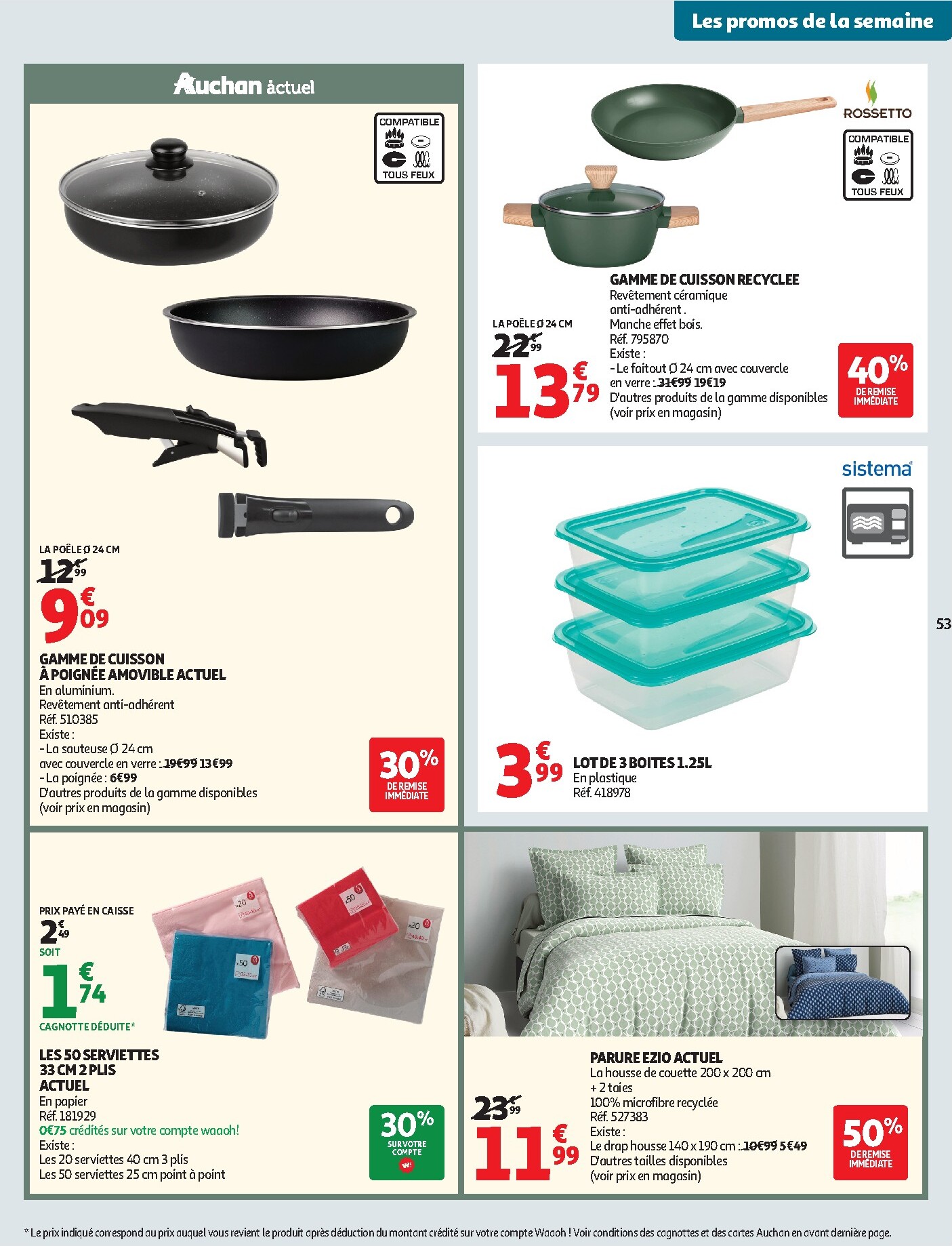 auchan - Flyer Auchan - Tops rentrée hypers pour la semaine prochaine du du mardi 01/09/2026 au du dimanche 13/09/2026 - page: 55