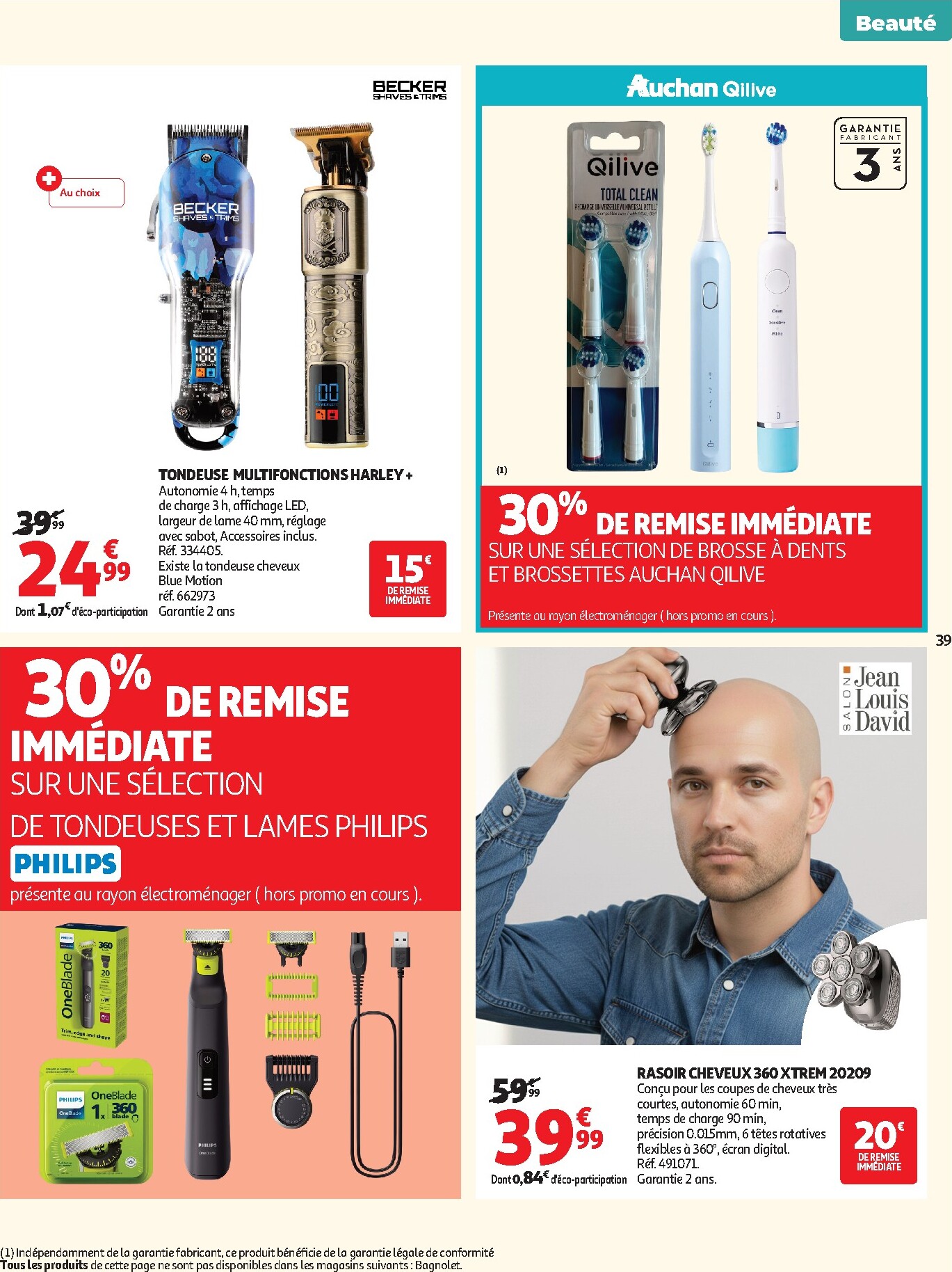 auchan - Flyer Auchan - Tops rentrée hypers pour la semaine prochaine du du mardi 01/09/2026 au du dimanche 13/09/2026 - page: 41