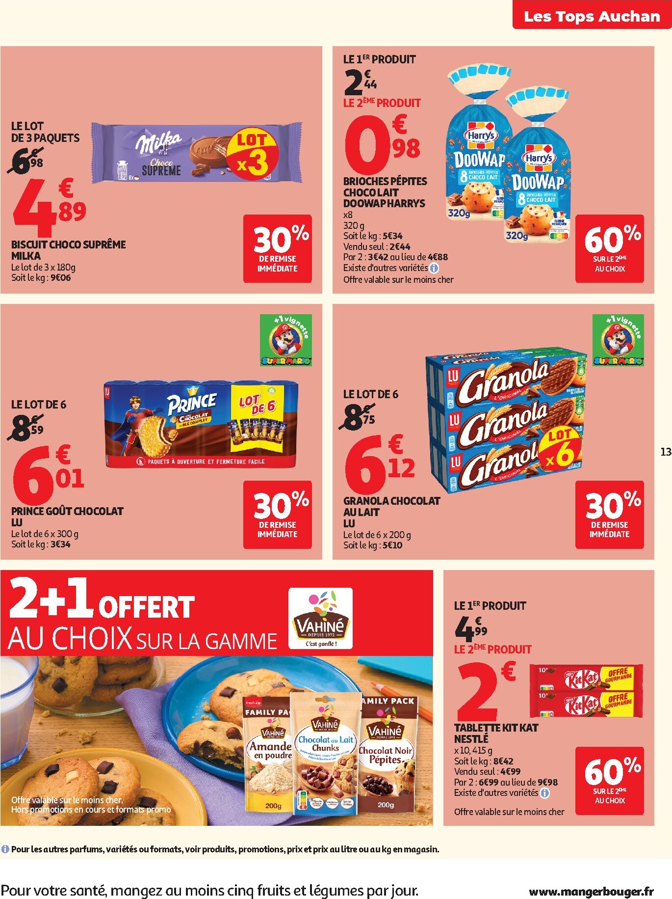 auchan - Flyer Auchan - Tops rentrée hypers pour la semaine prochaine du du mardi 01/09/2026 au du dimanche 13/09/2026 - page: 13