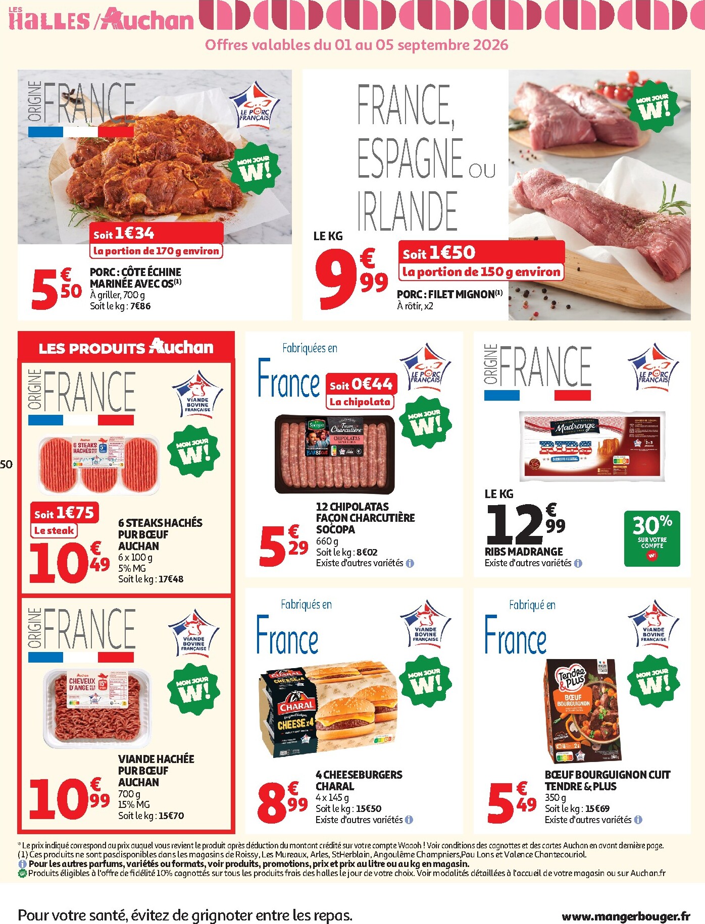 auchan - Flyer Auchan - Tops rentrée hypers pour la semaine prochaine du du mardi 01/09/2026 au du dimanche 13/09/2026 - page: 52