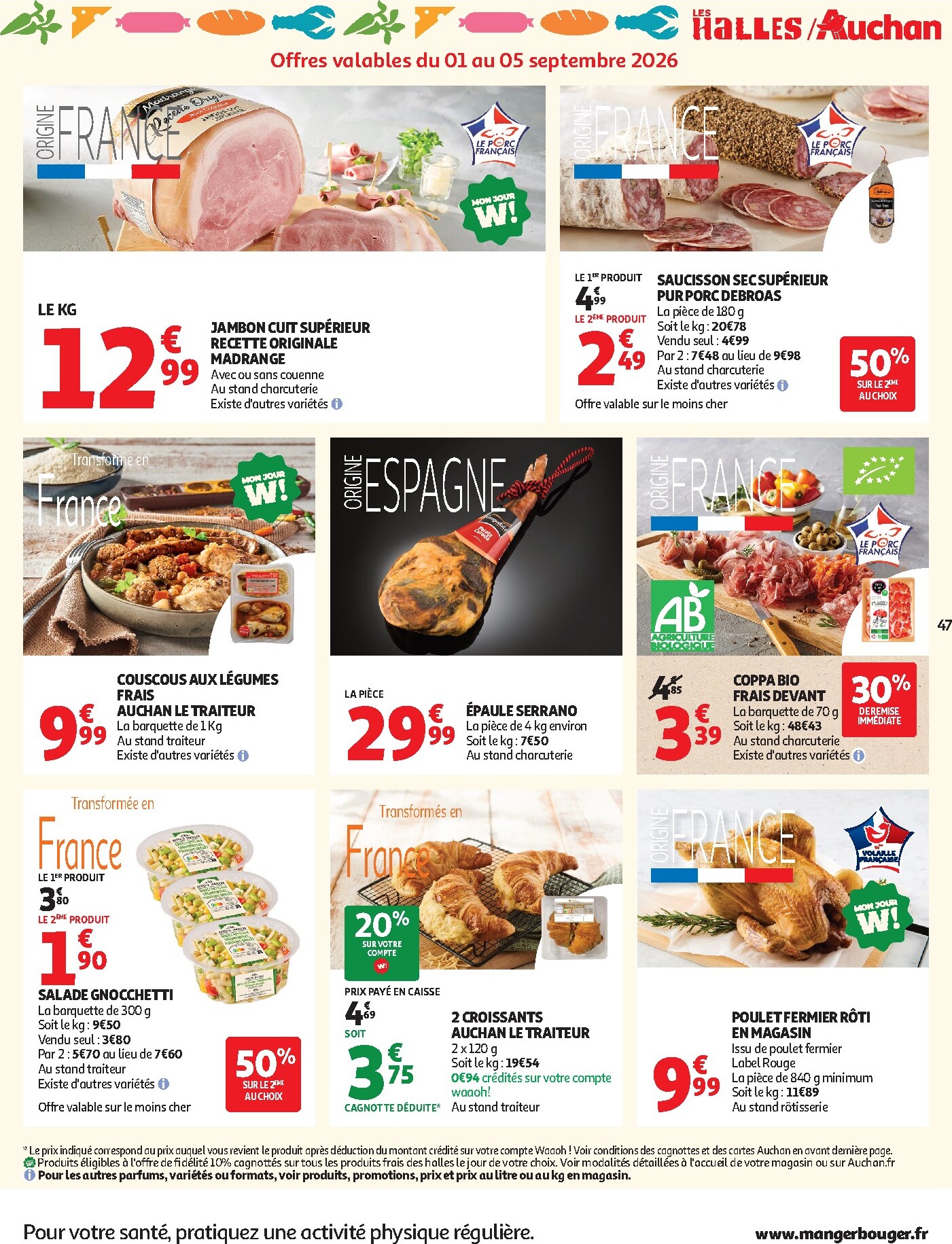 auchan - Flyer Auchan - Tops rentrée hypers pour la semaine prochaine du du mardi 01/09/2026 au du dimanche 13/09/2026 - page: 49
